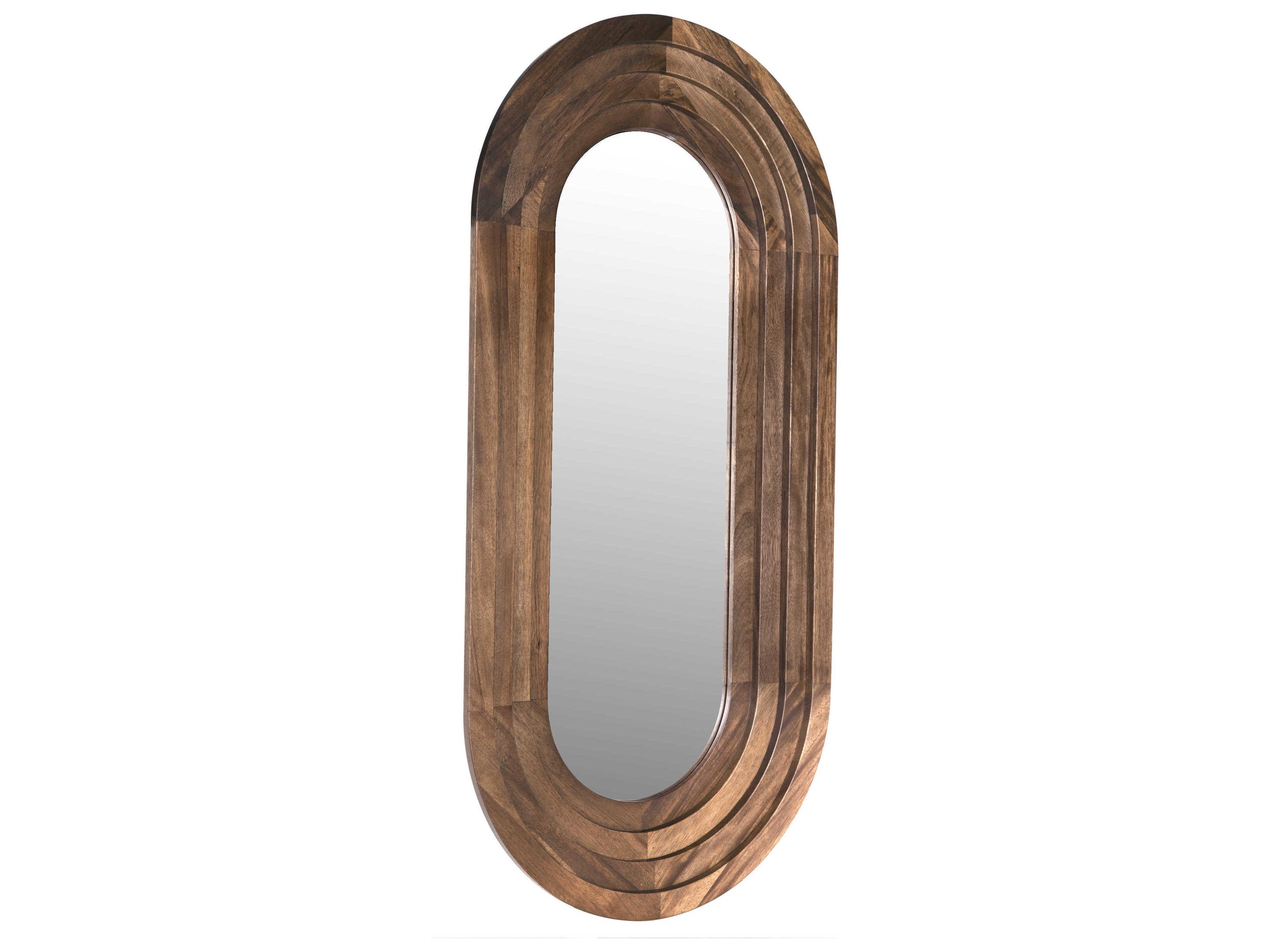 Noir New Fuss Oval Wall Mirror