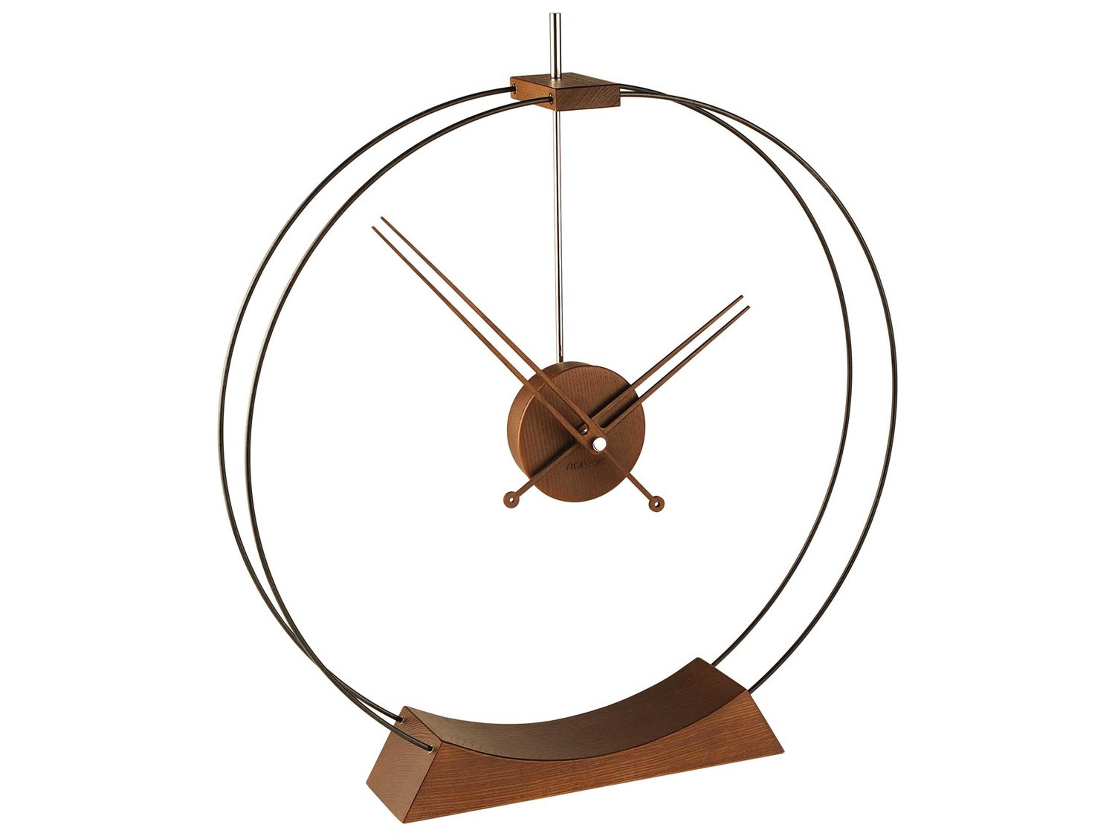 Nomon Aire Black Walnut Clock