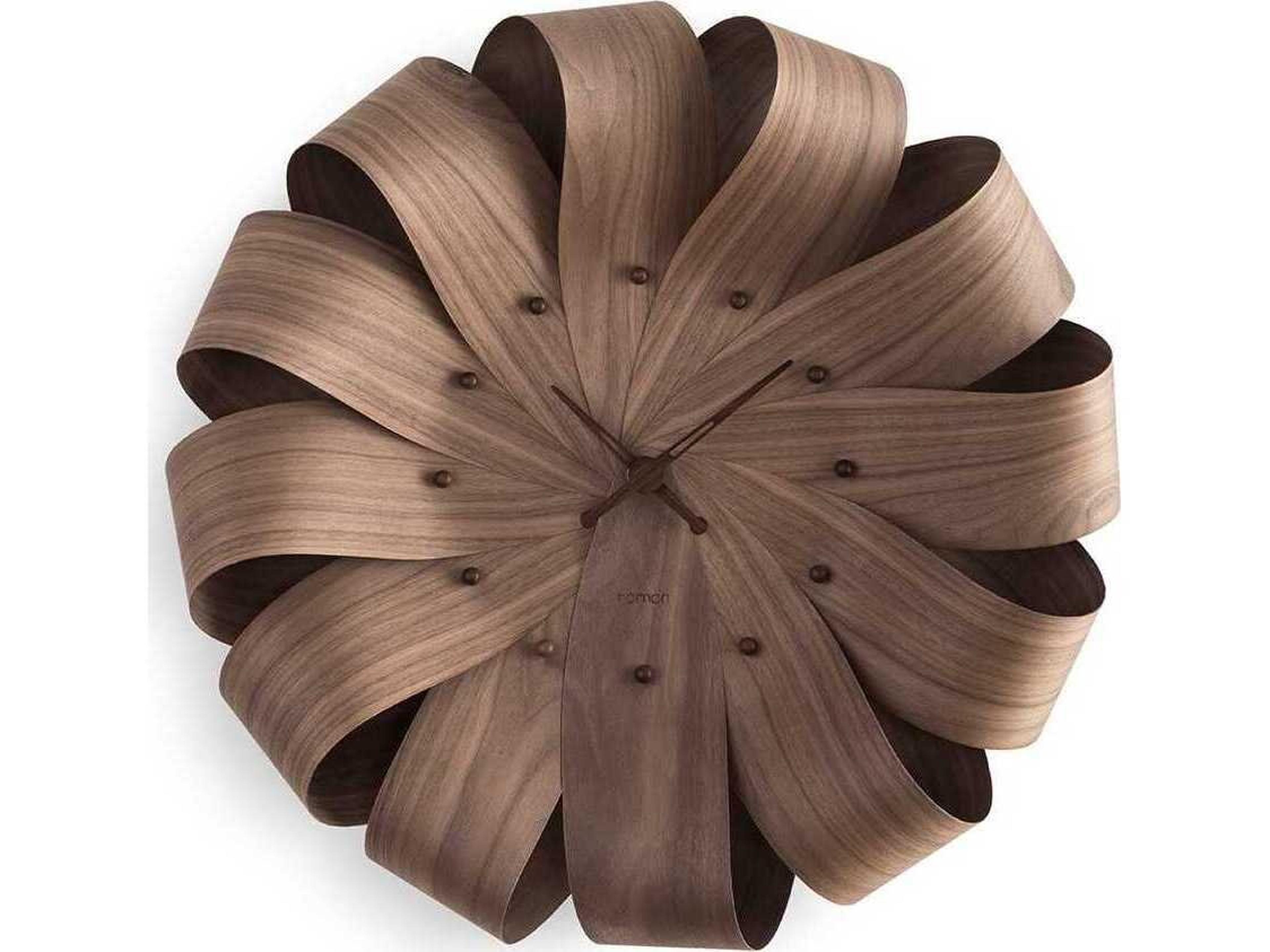 Nomon Brisa Walnut  Wall Clock