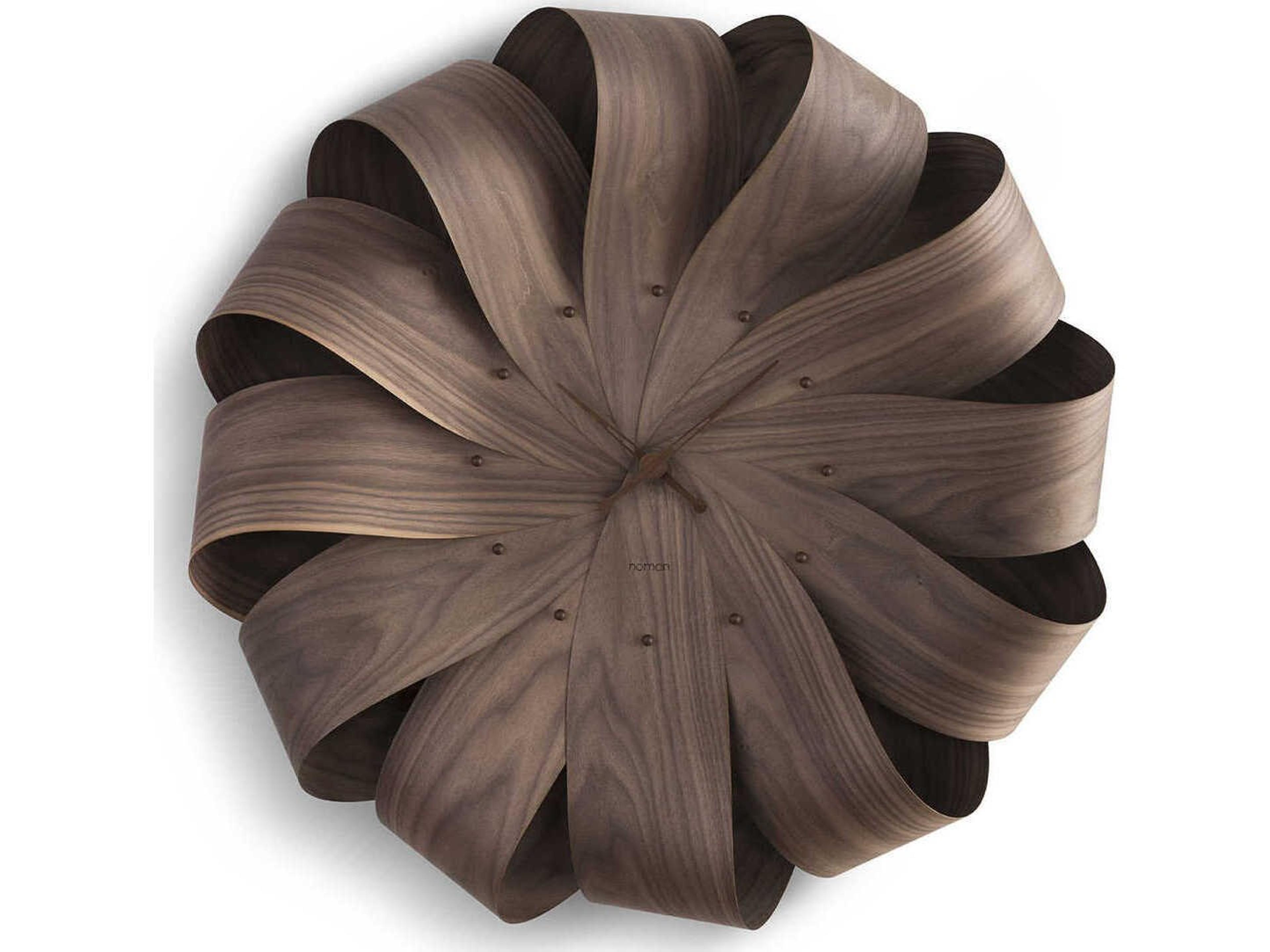 Nomon Brisa XL Walnut  Wall Clock