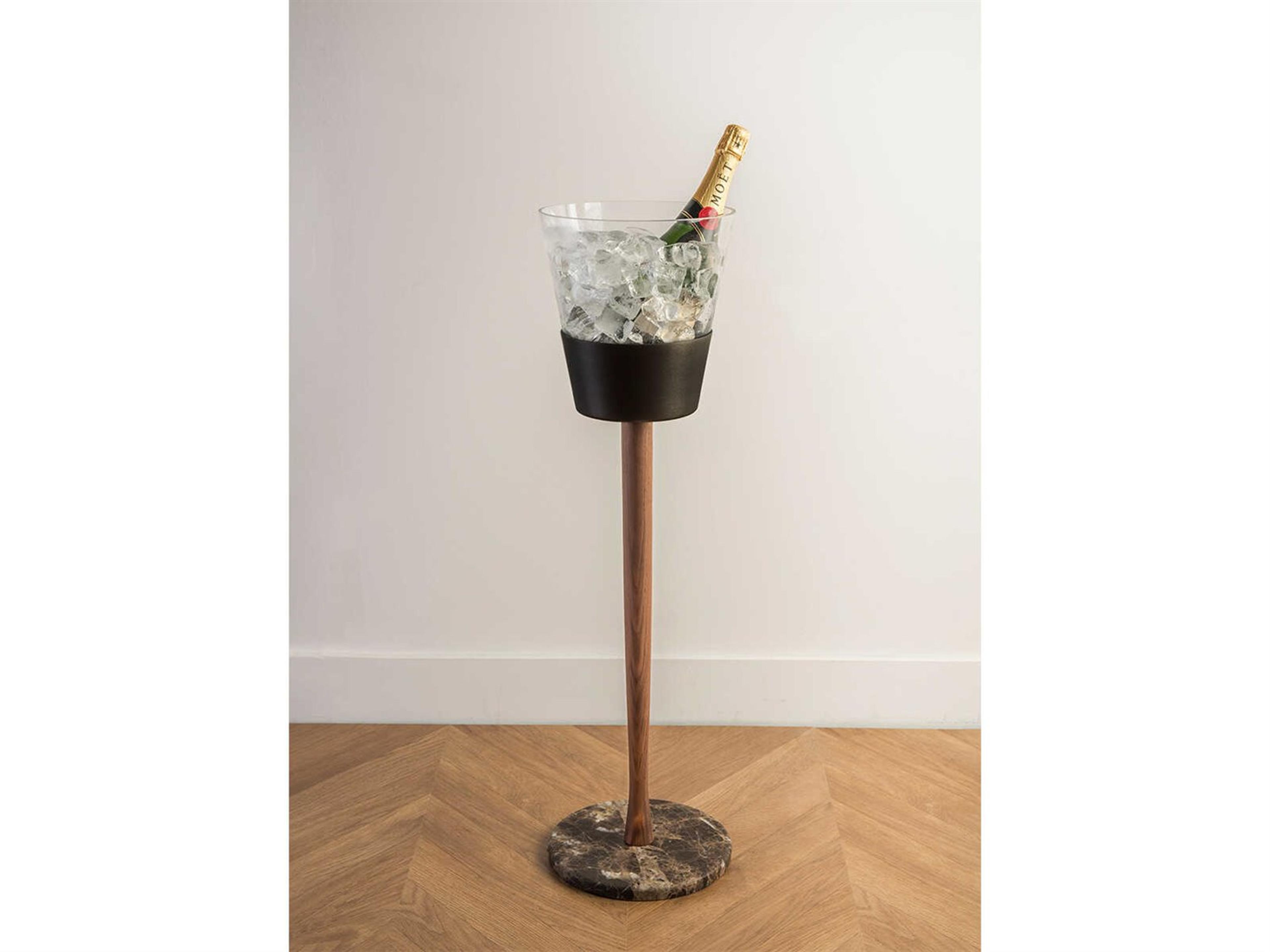 Nomon Champagnera Blacked Black Stained Ash Champagne Bucket