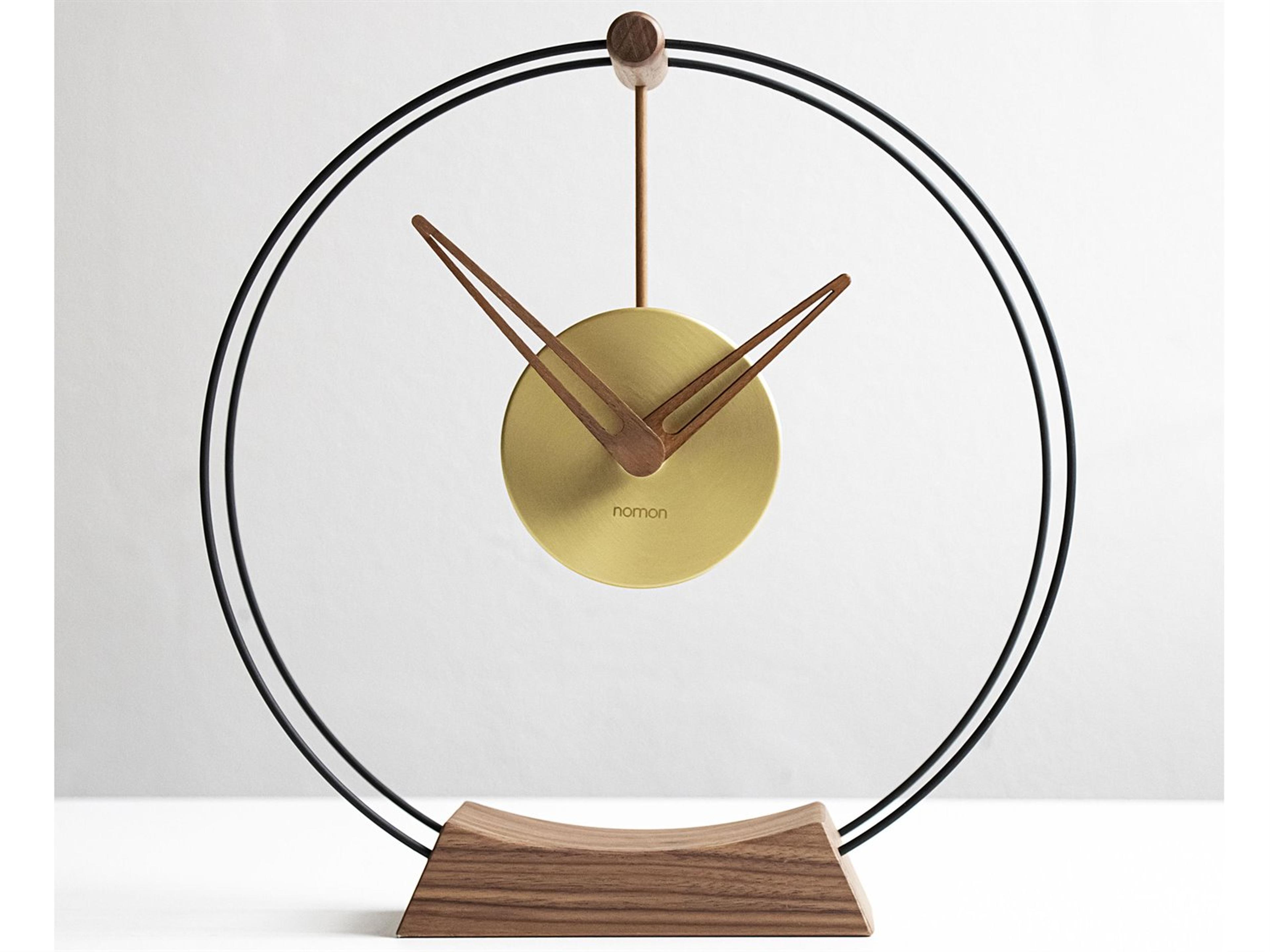 Nomon Mini Aire Black Clock