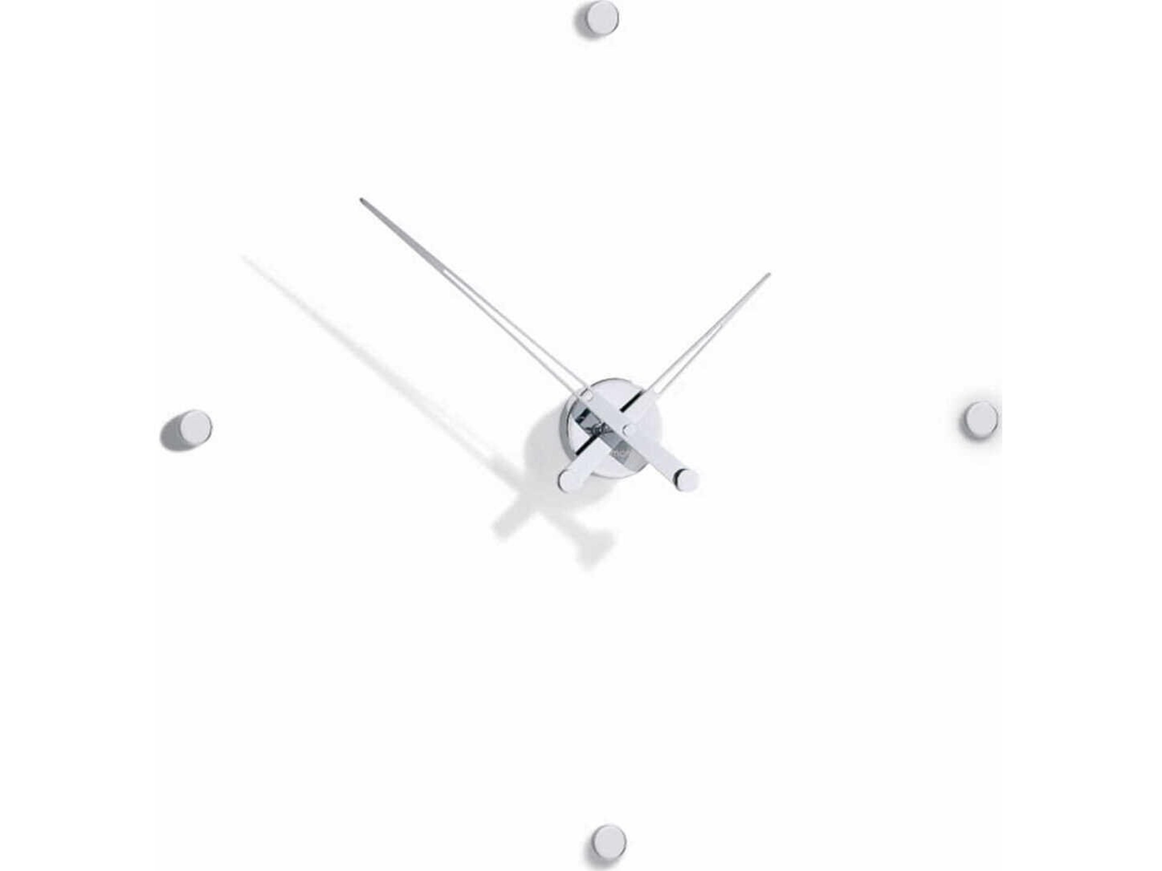 Nomon Rodon Chrome Steel Wall Clock