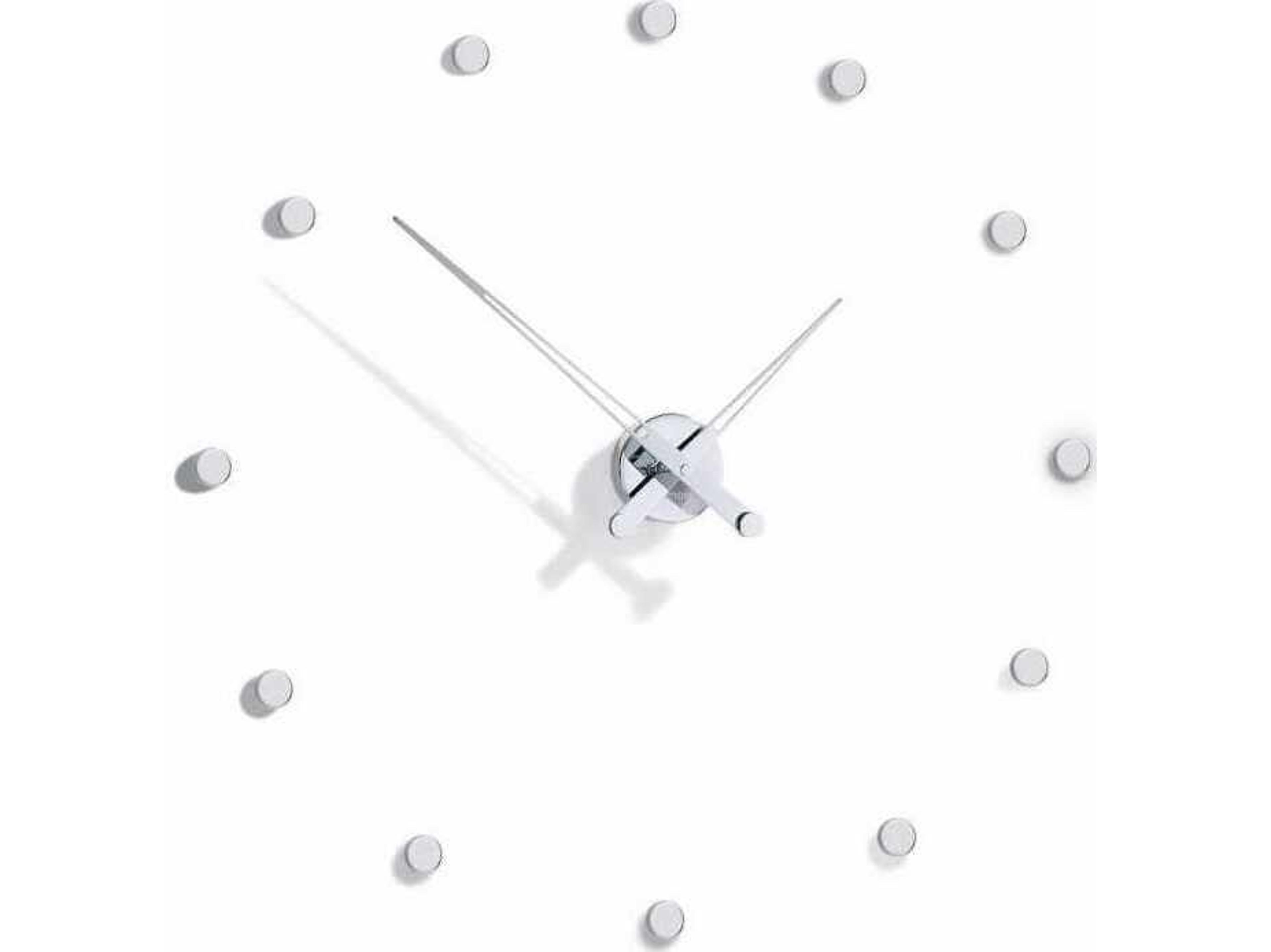 Nomon Rodon Chrome Steel Wall Clock