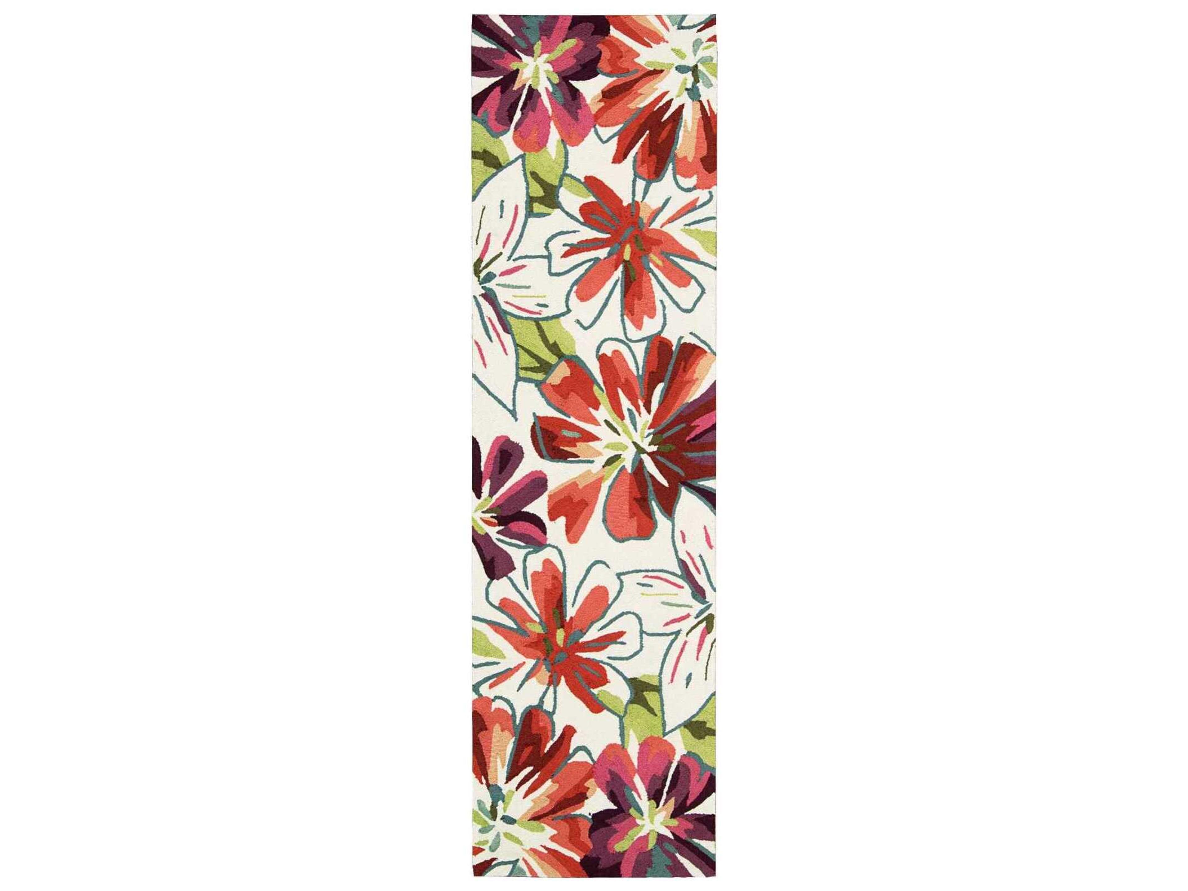 Nourison Fantasy Floral Runner Area Rug