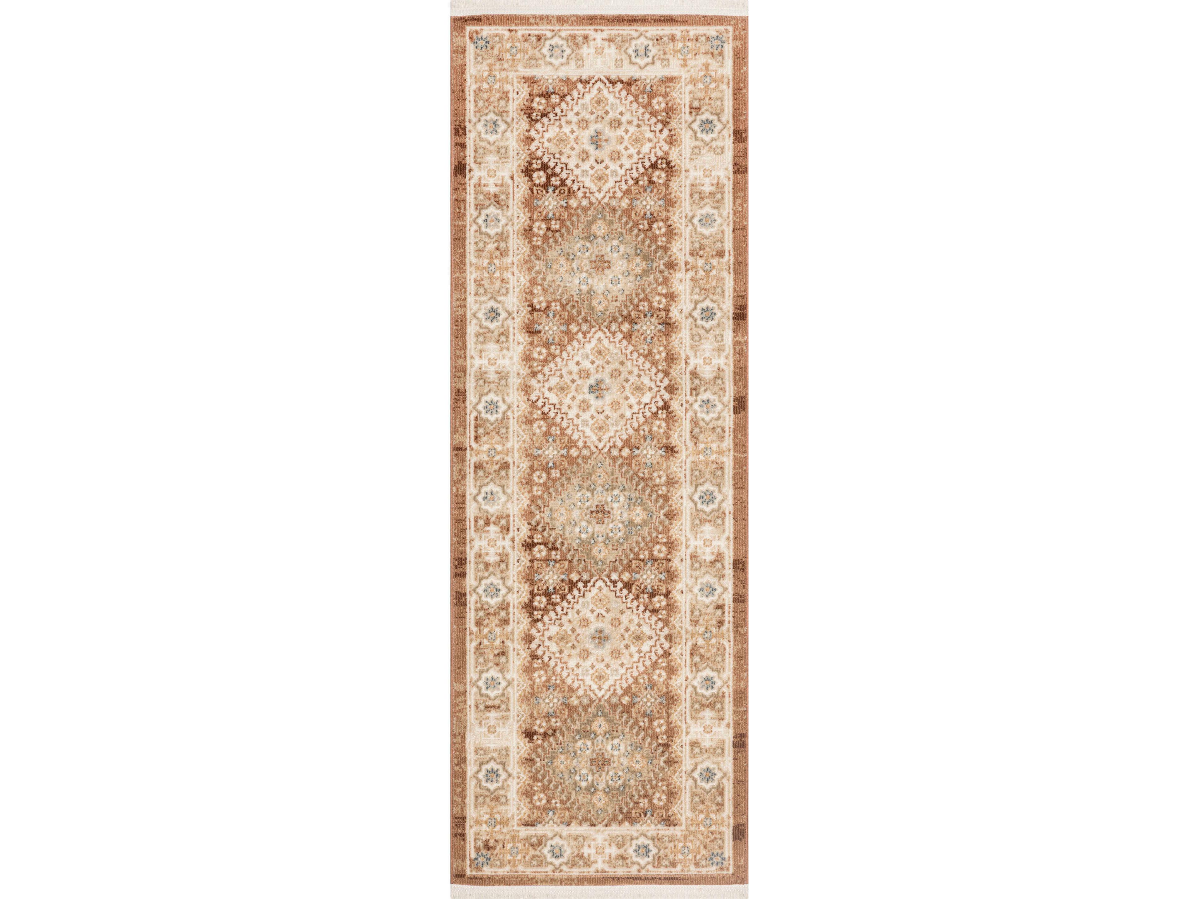 Nourison Pardis Bordered Runner Area Rug