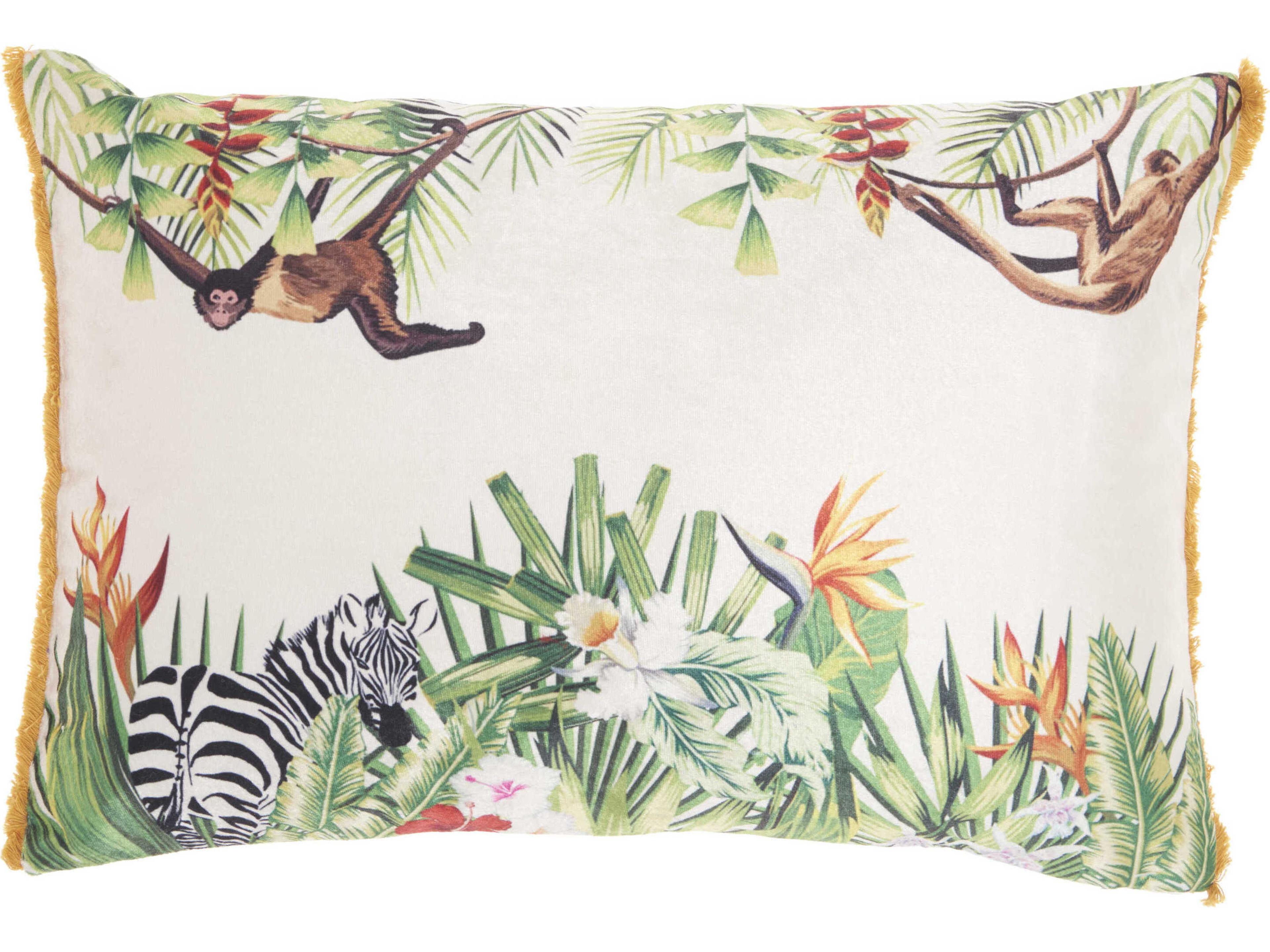 Nourison Life Styles Multicolor 14" x 20" Pillow