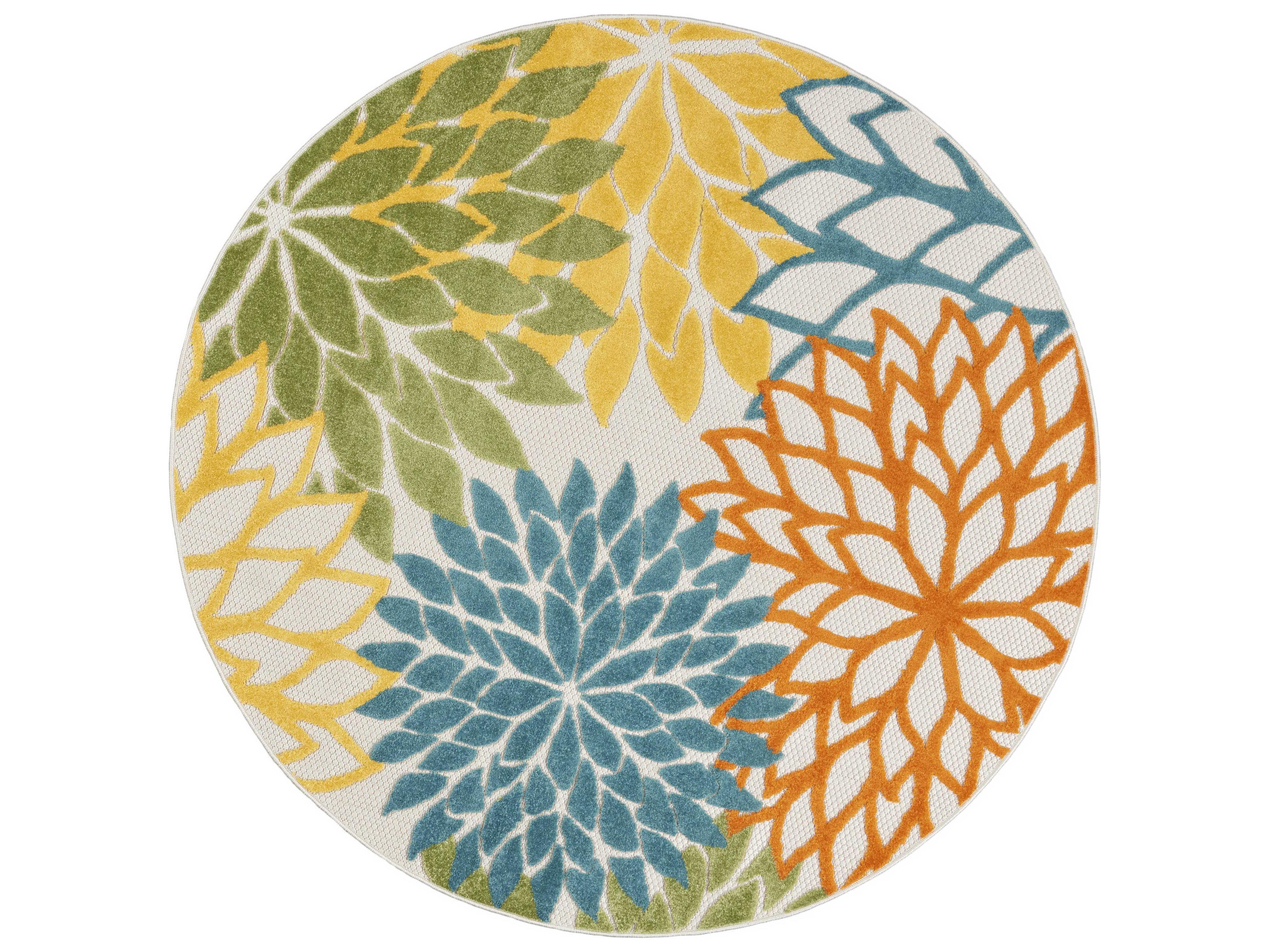 Nourison Aloha Floral Area Rug