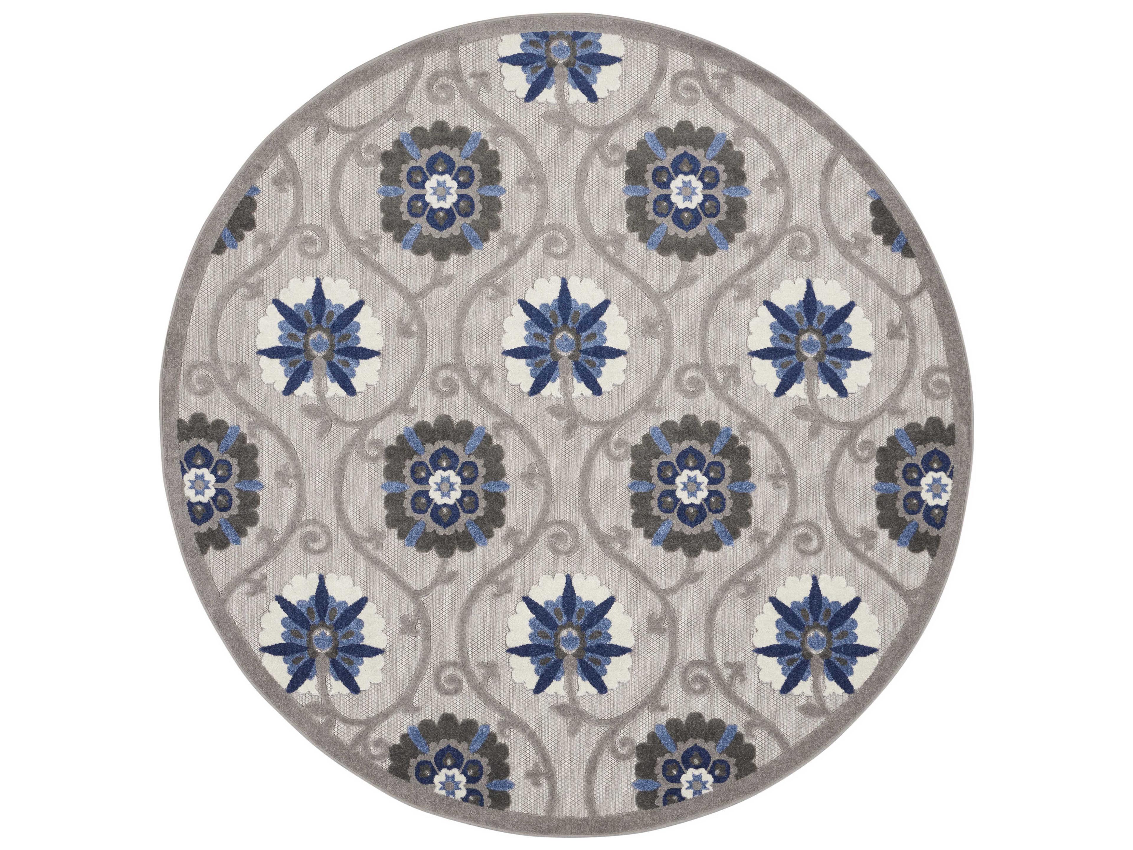 Nourison Aloha Bordered Area Rug