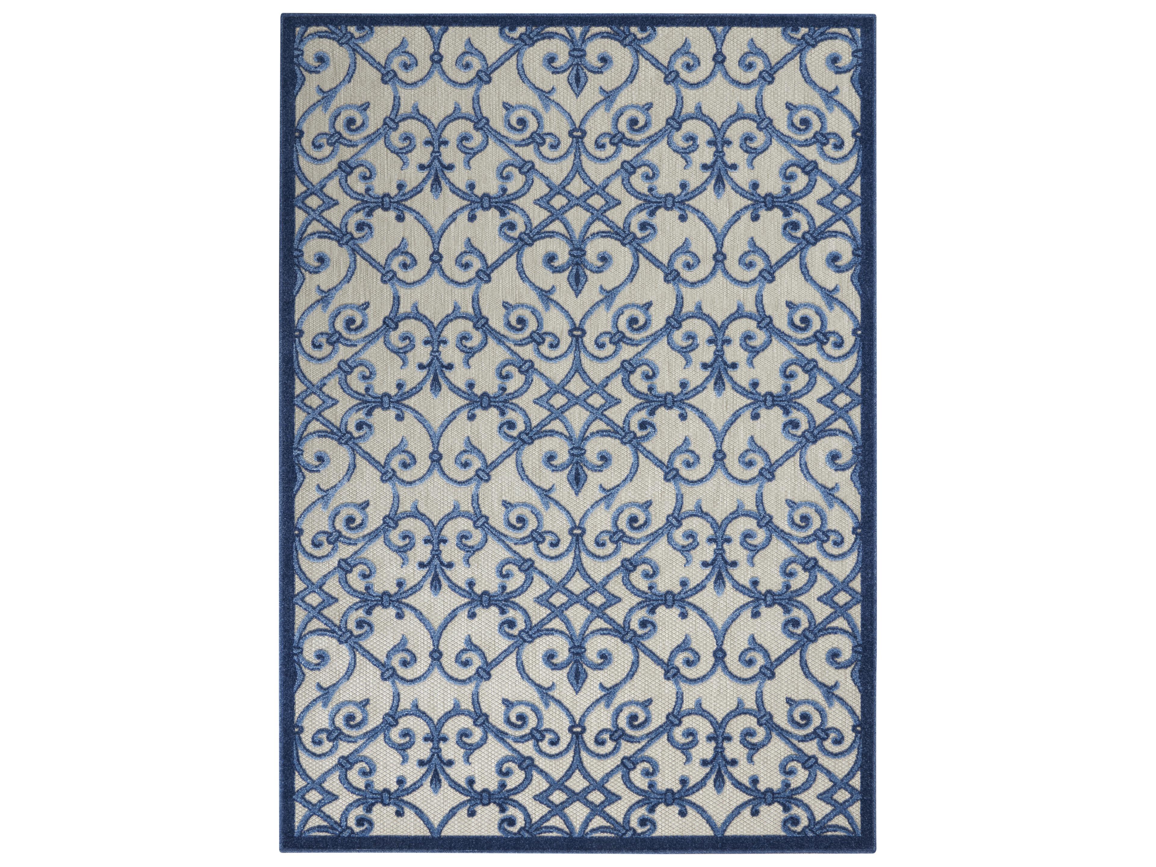 Nourison Aloha Damask Area Rug