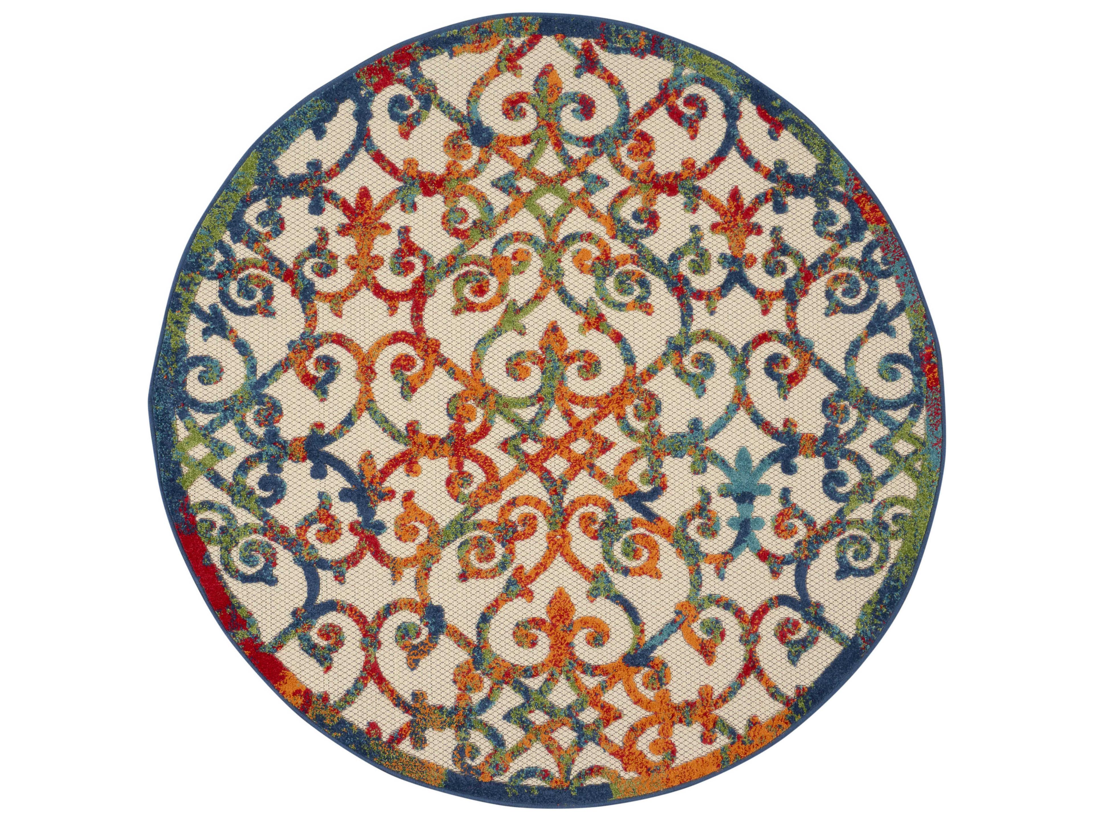 Nourison Aloha Damask Area Rug