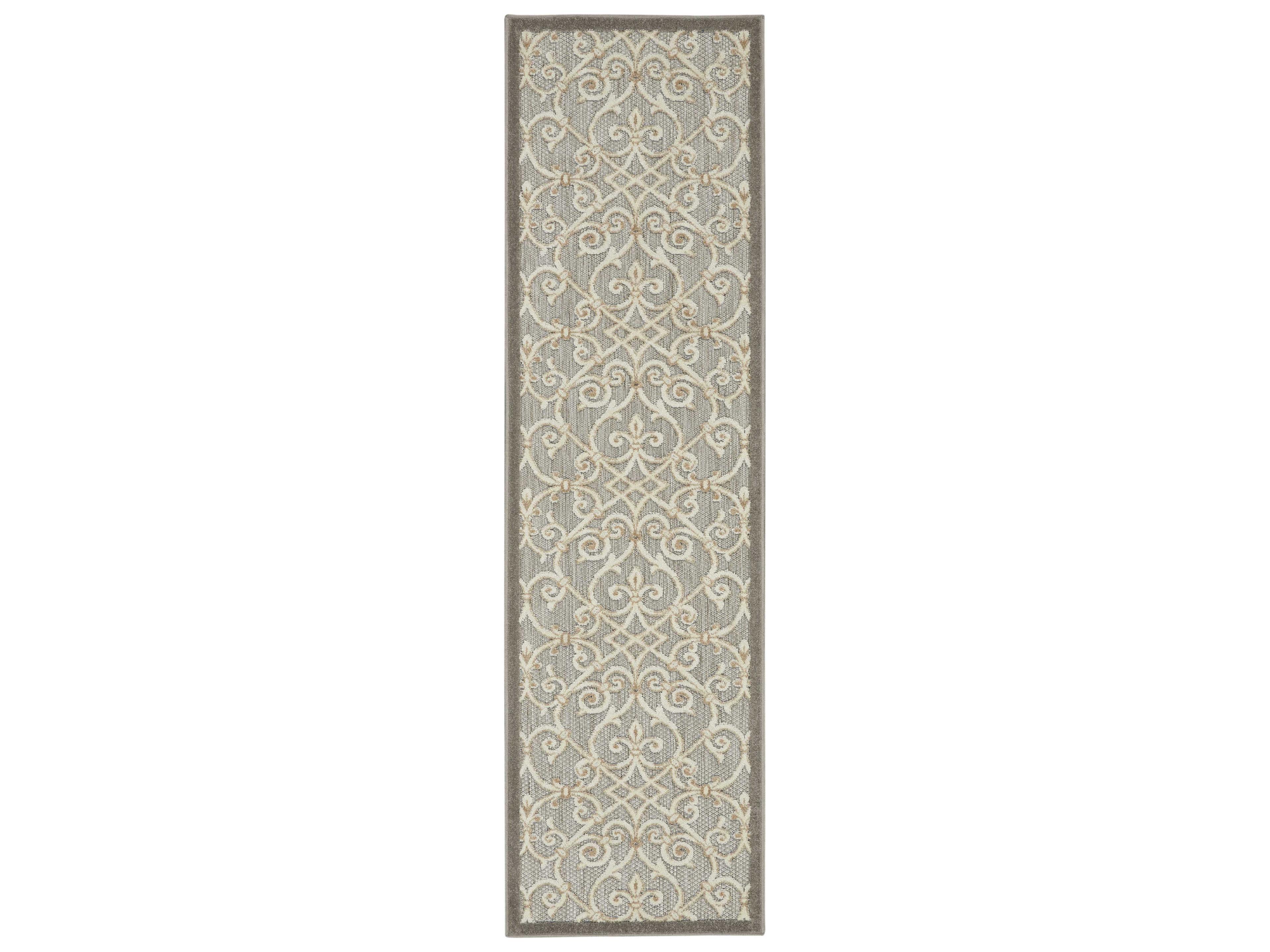 Nourison Aloha Damask Runner Area Rug