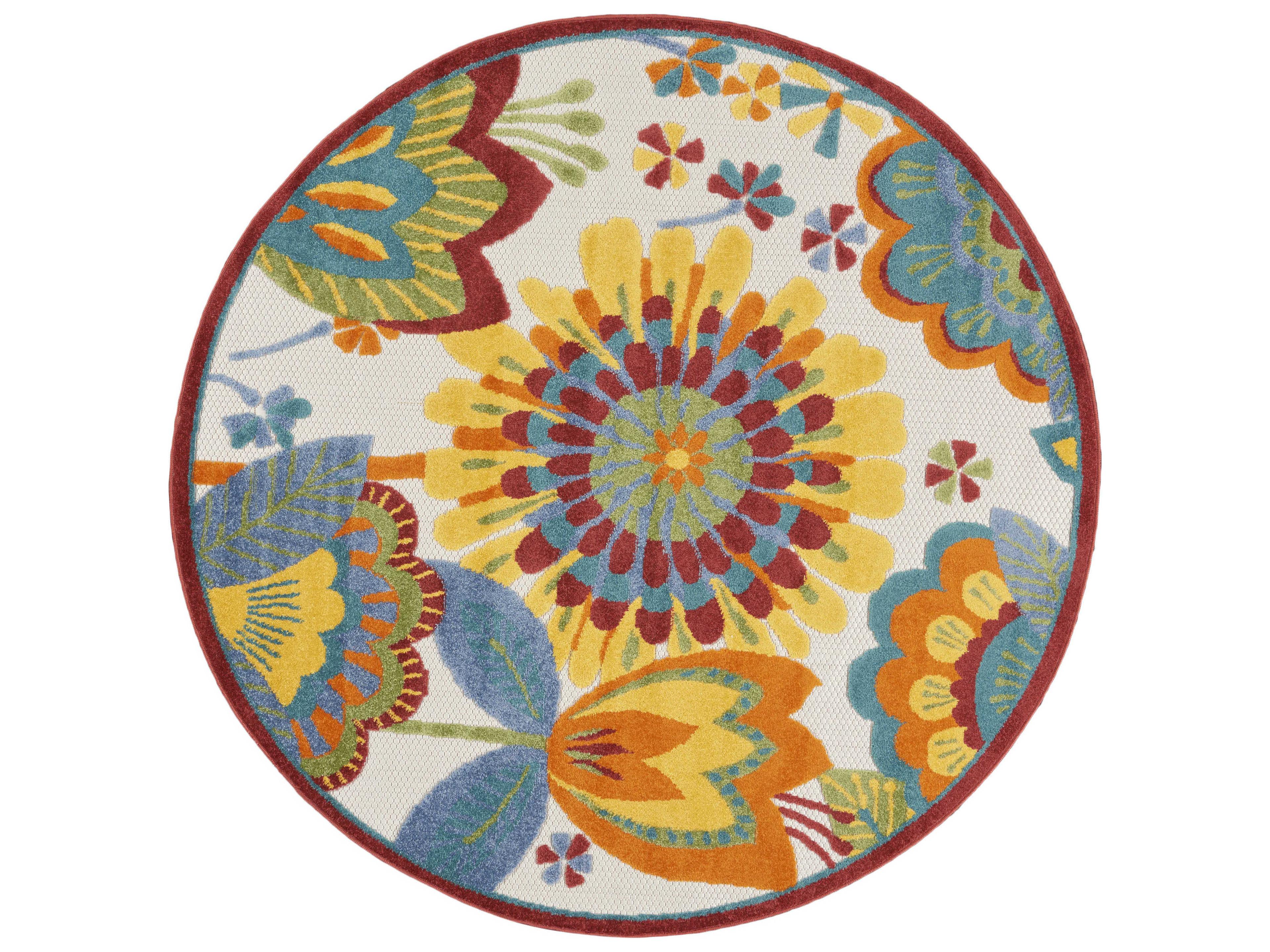 Nourison Aloha Floral Area Rug