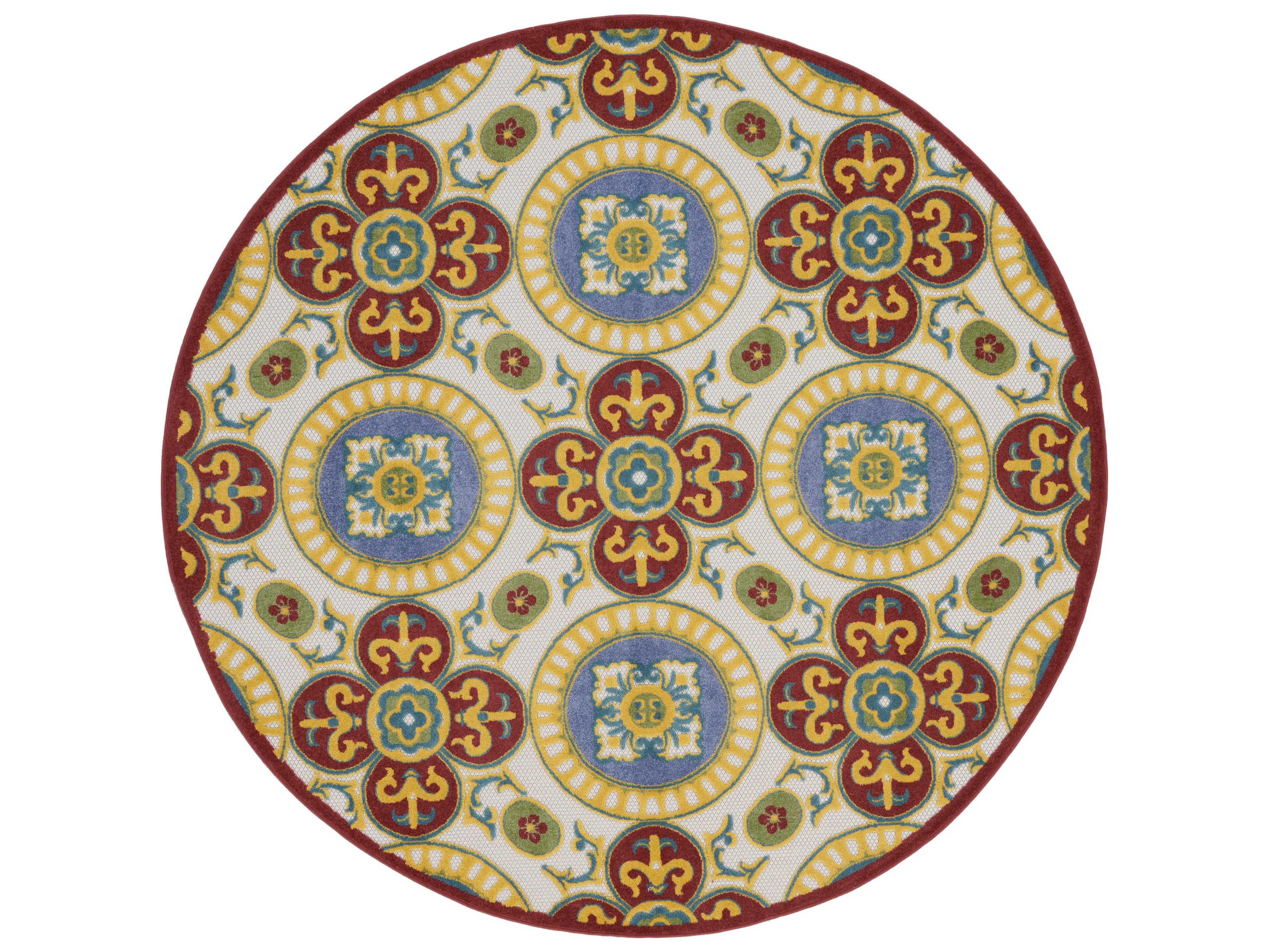 Nourison Aloha Bordered Area Rug