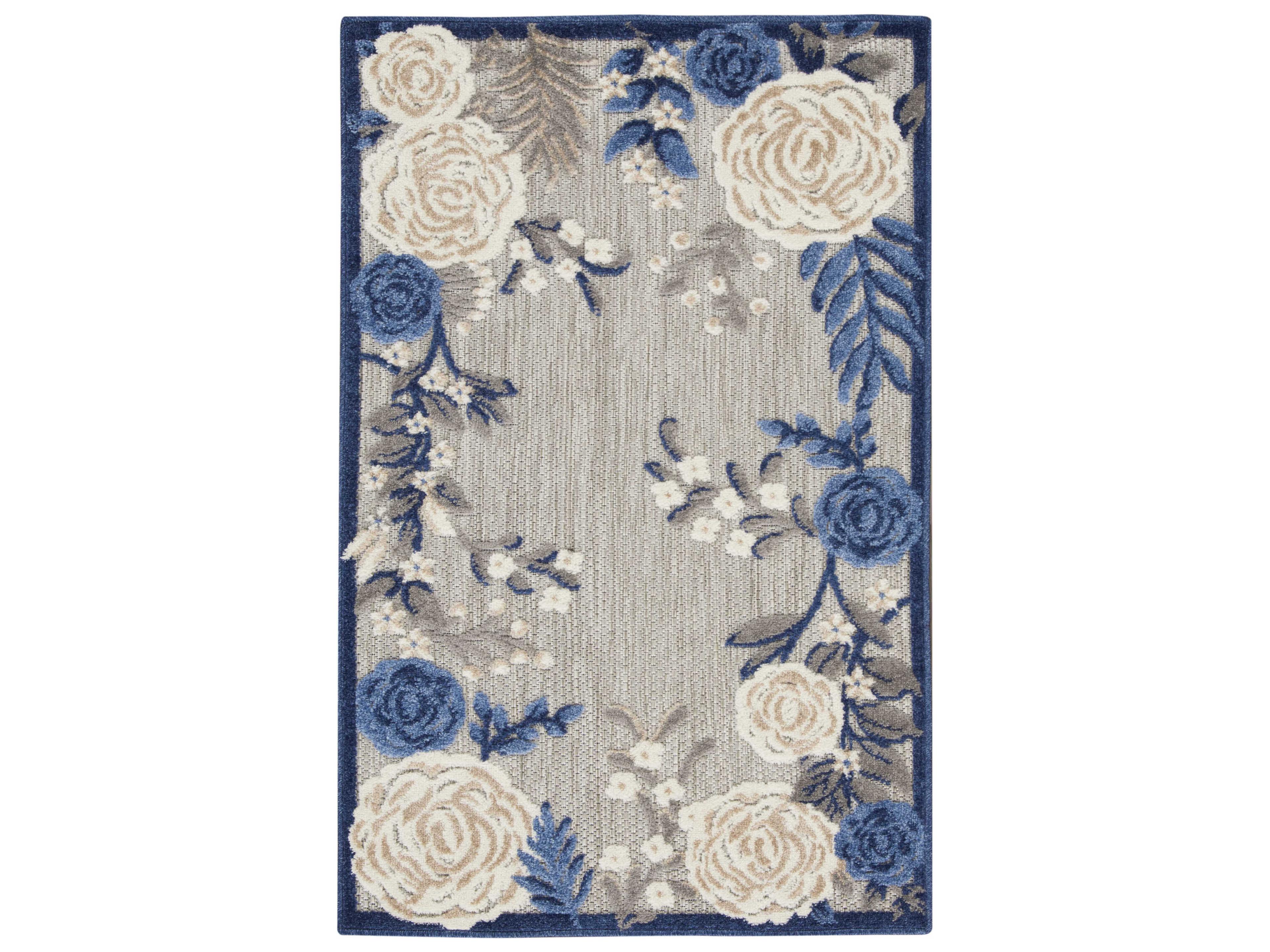 Nourison Aloha Bordered Area Rug