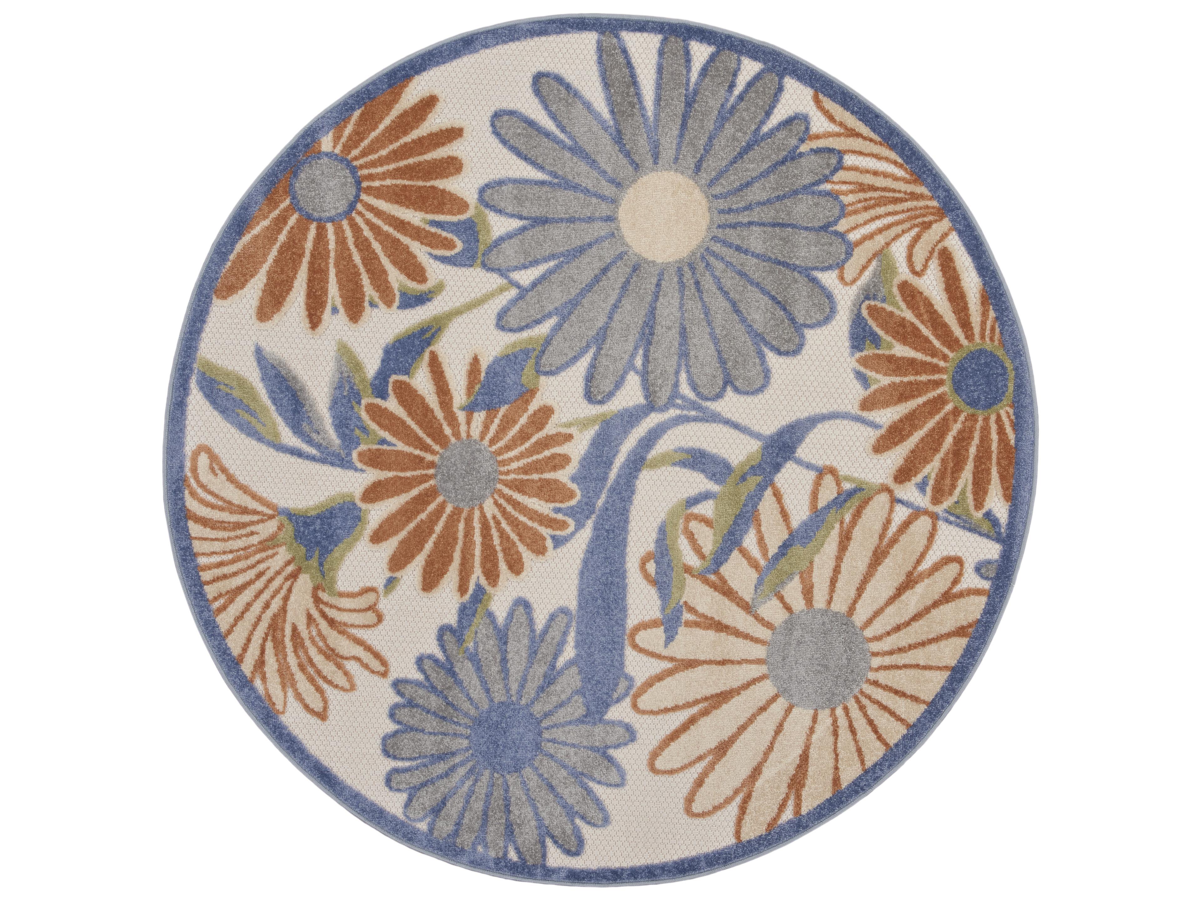 Nourison Aloha Bordered Area Rug