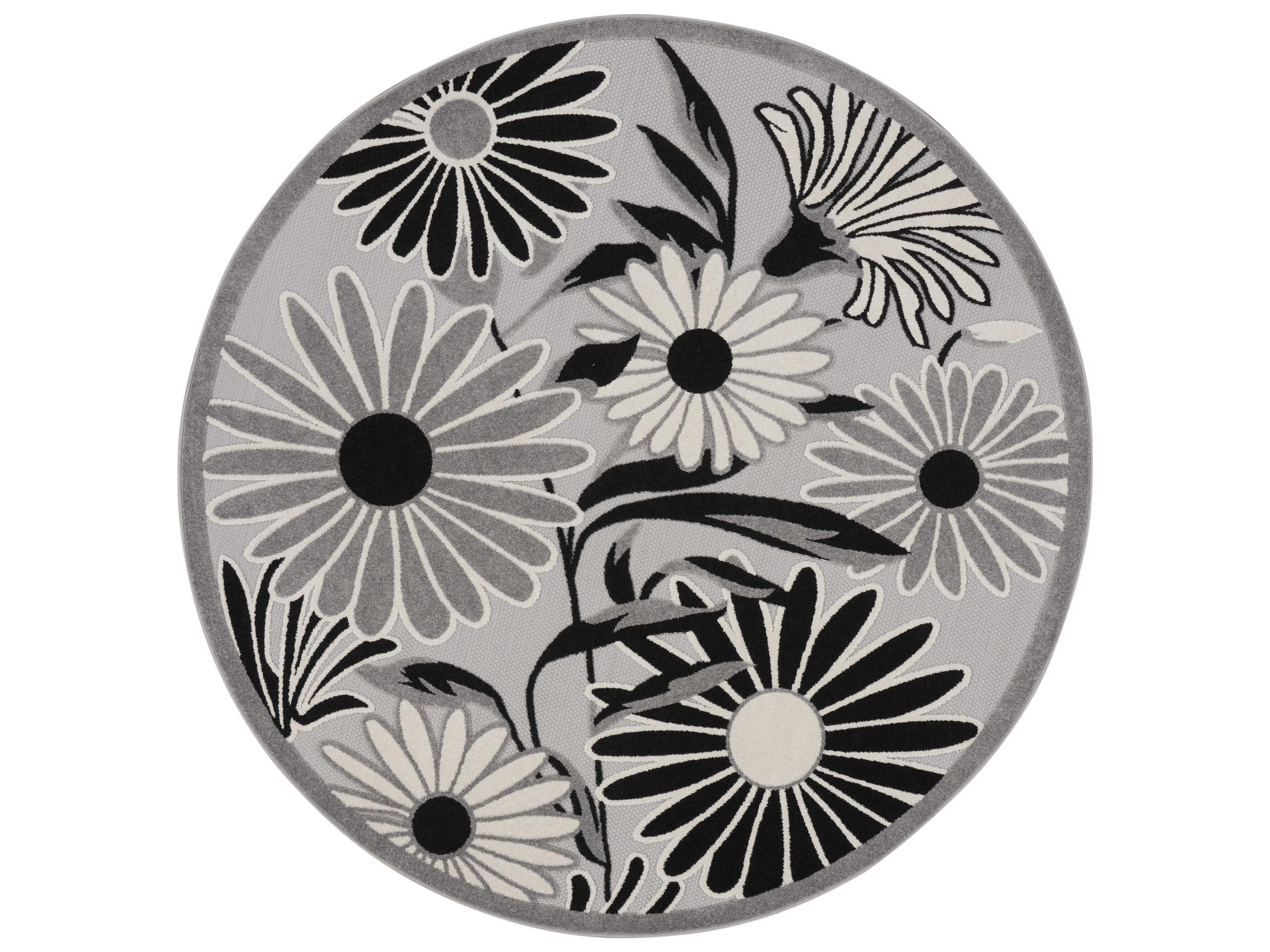 Nourison Aloha Bordered Area Rug