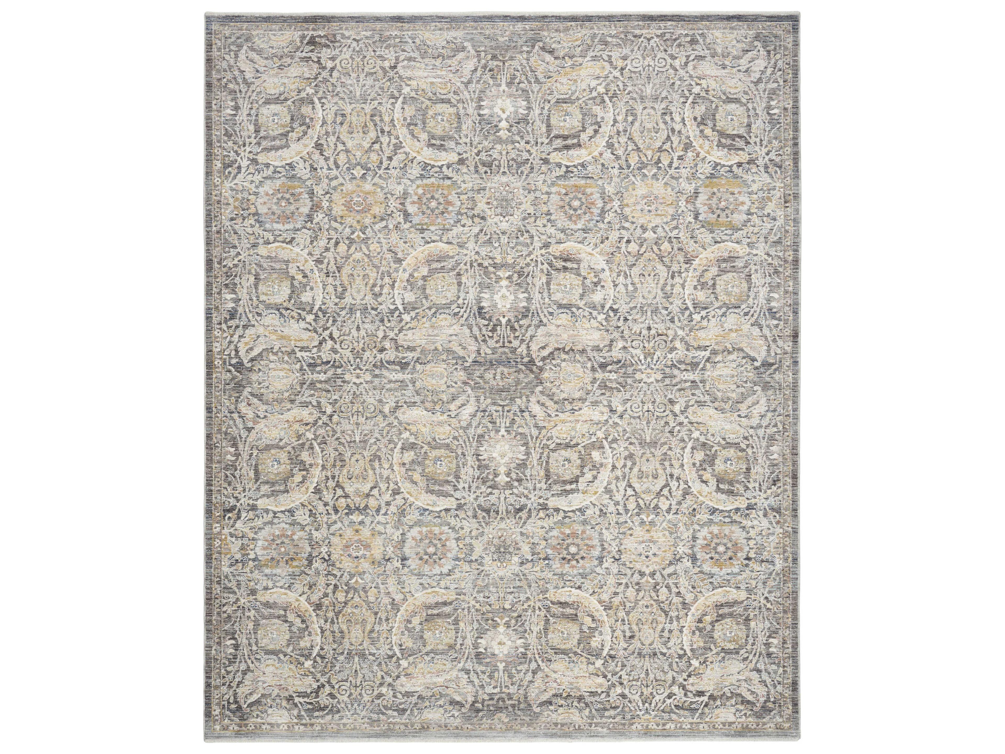 Nourison Antique Fusion Bordered Area Rug
