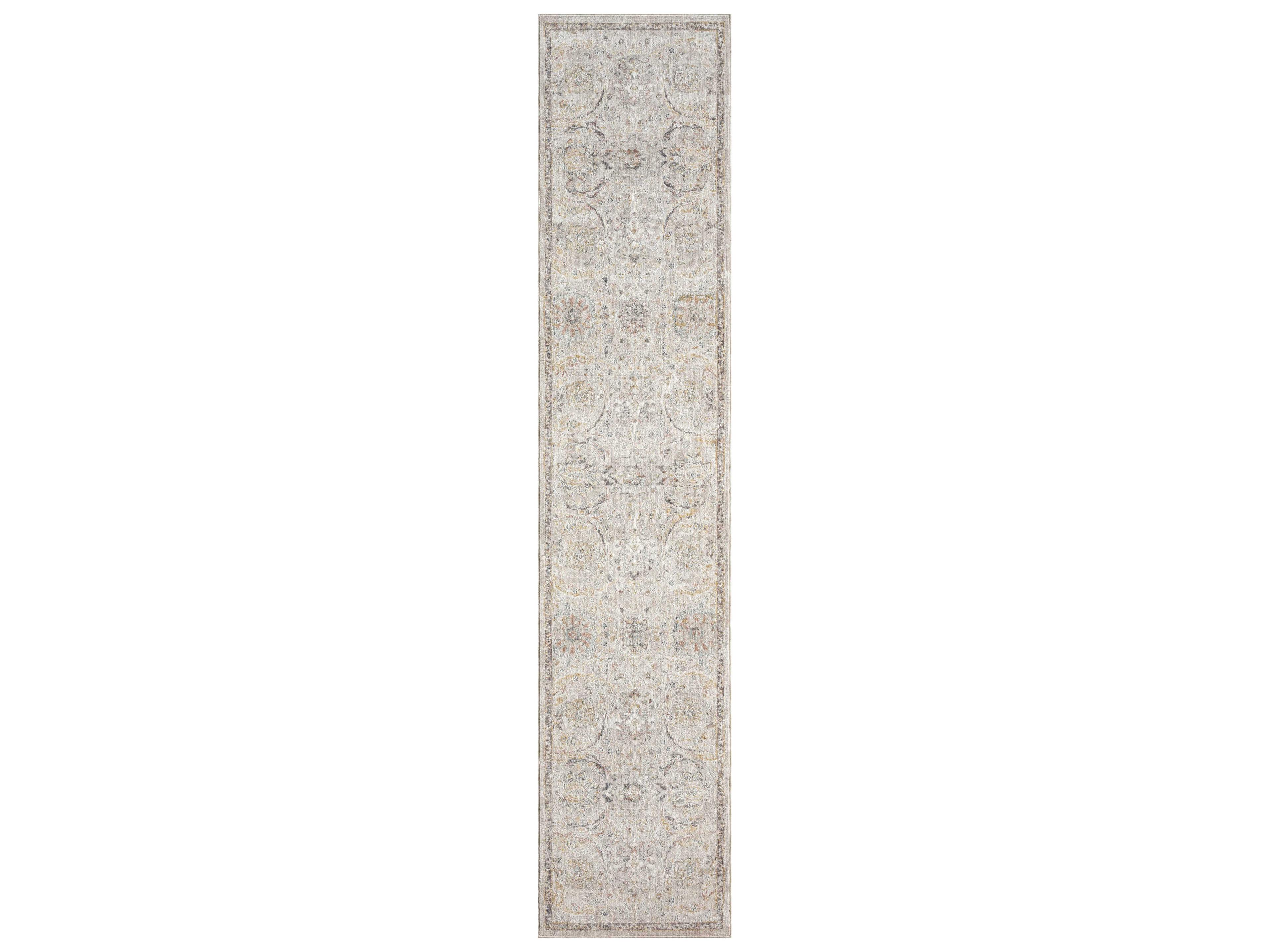 Nourison Antique Fusion Bordered Runner Area Rug