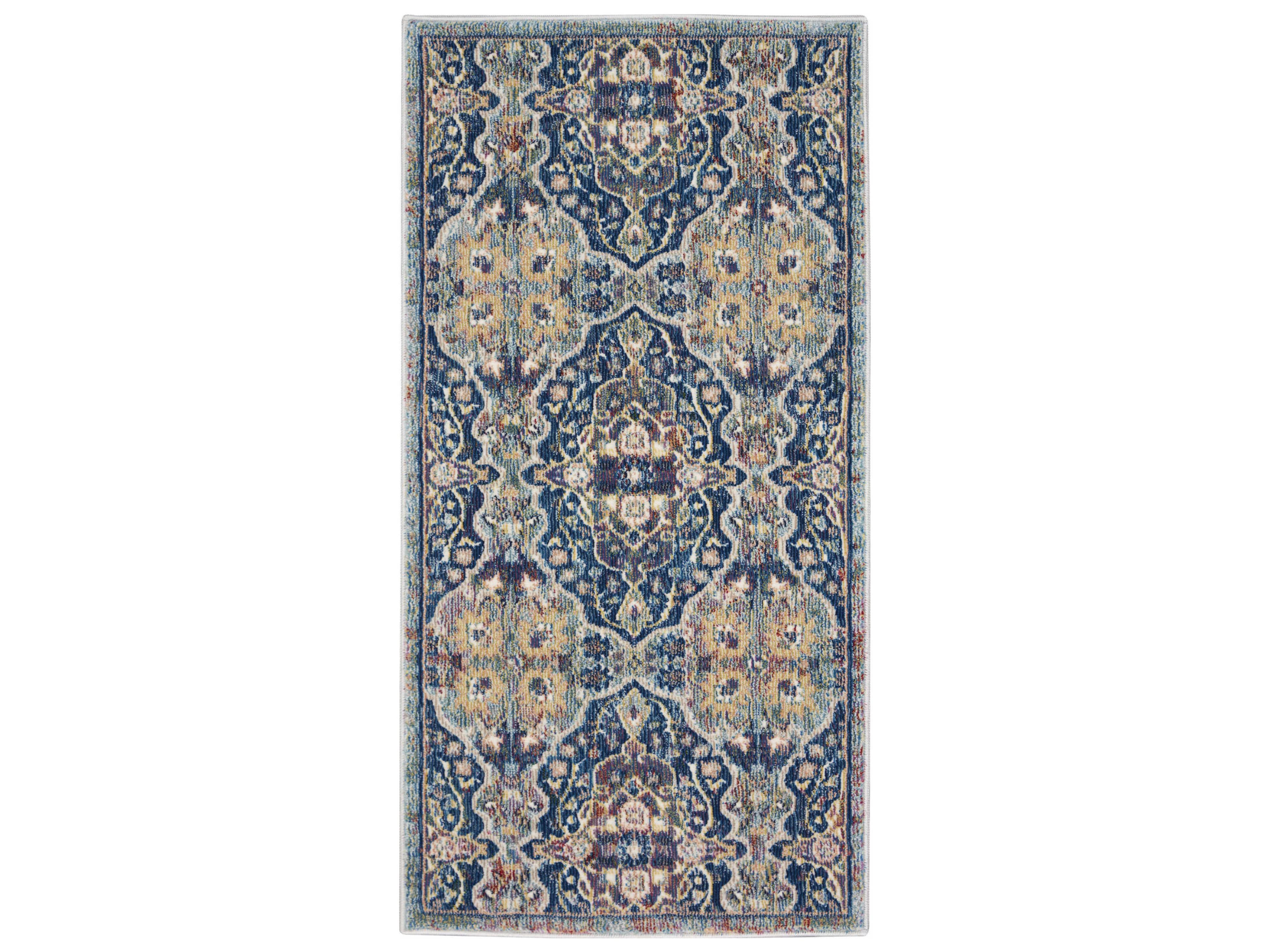 Nourison Ankara Global Floral Runner Area Rug