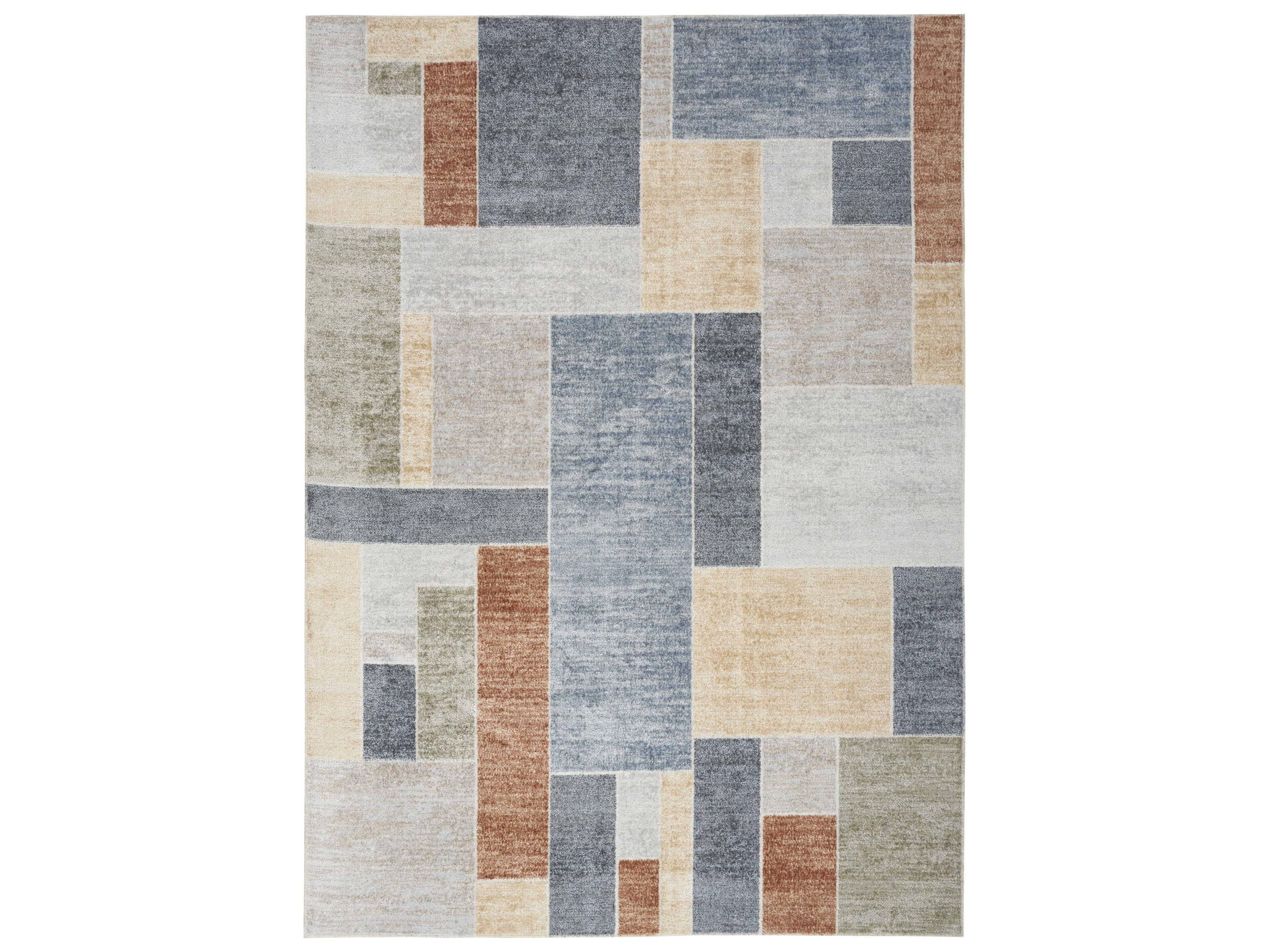 Nourison Astra Machine Washable Geometric Area Rug