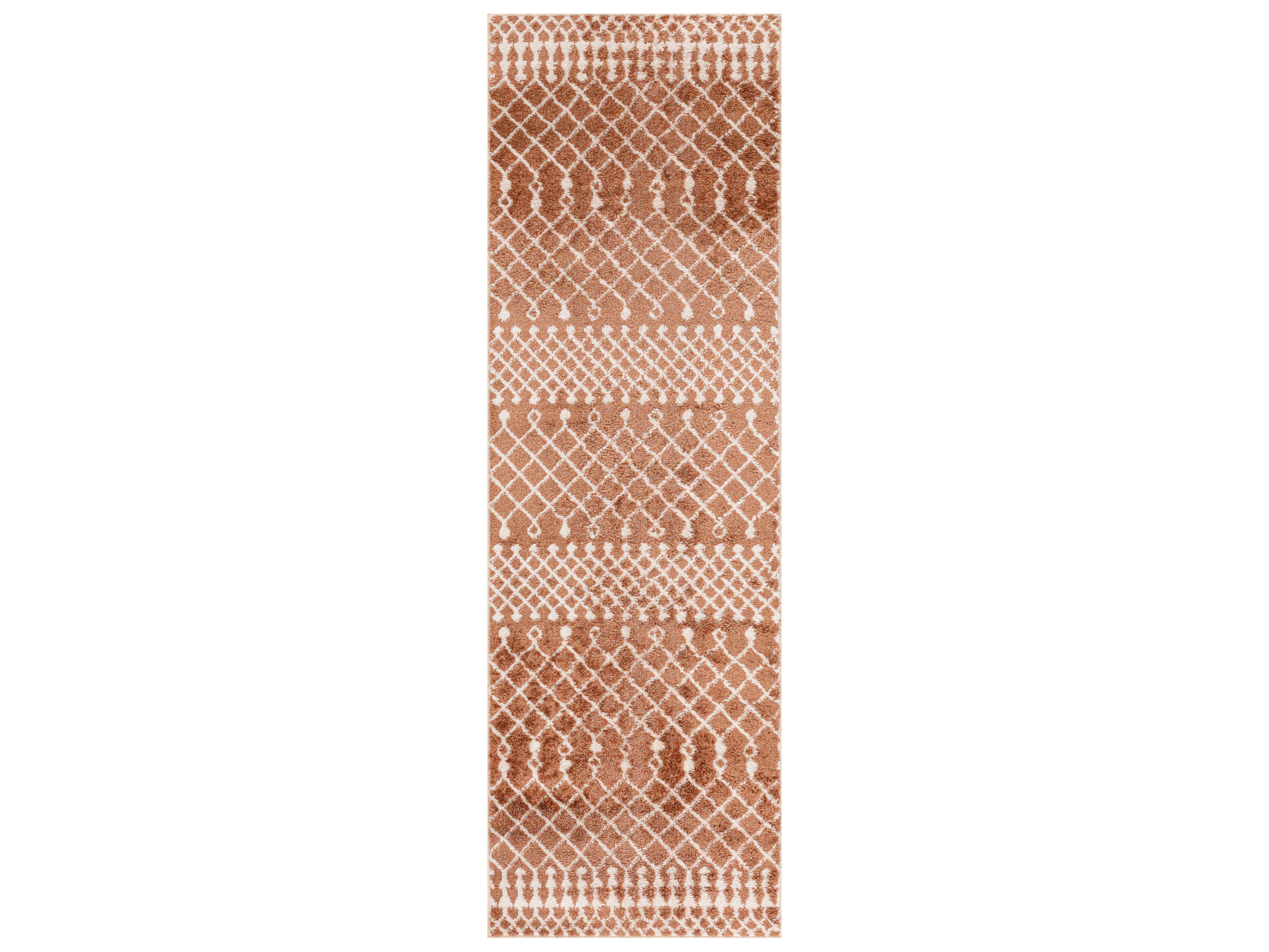 Nourison Astra Machine Washable Geometric Runner Area Rug