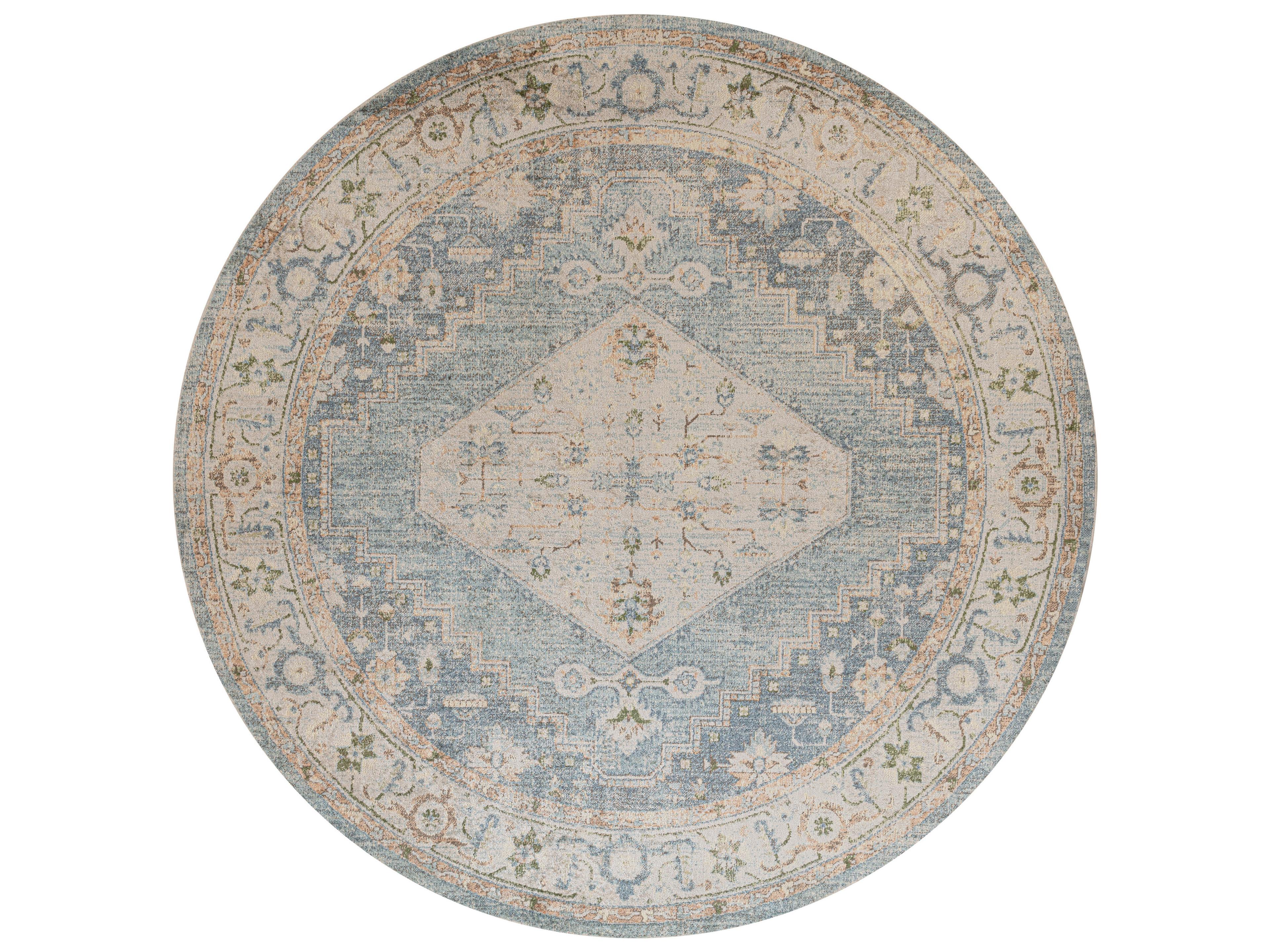 Nourison Astra Machine Washable Bordered Area Rug