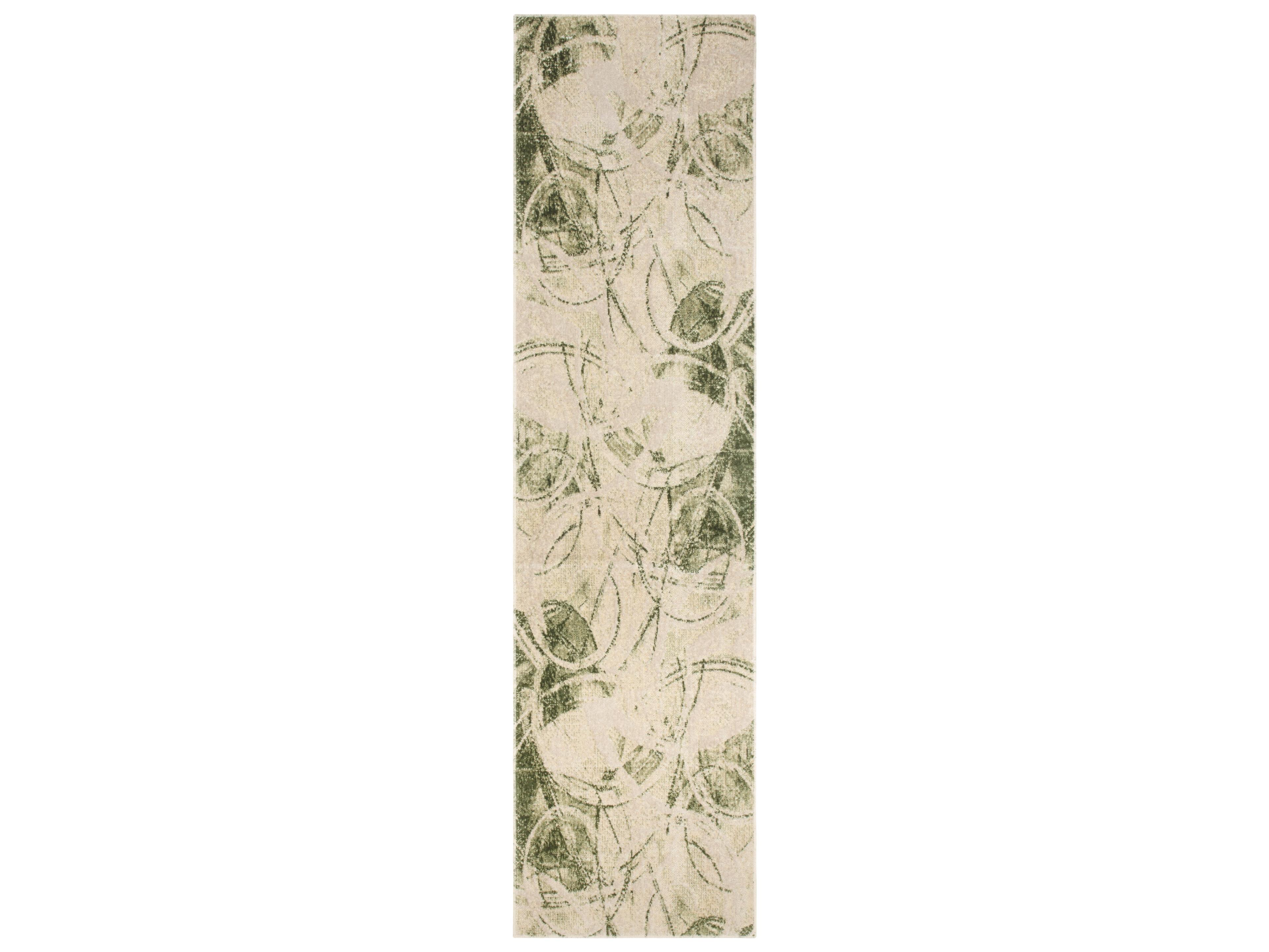 Nourison Astra Machine Washable Abstract Runner Area Rug