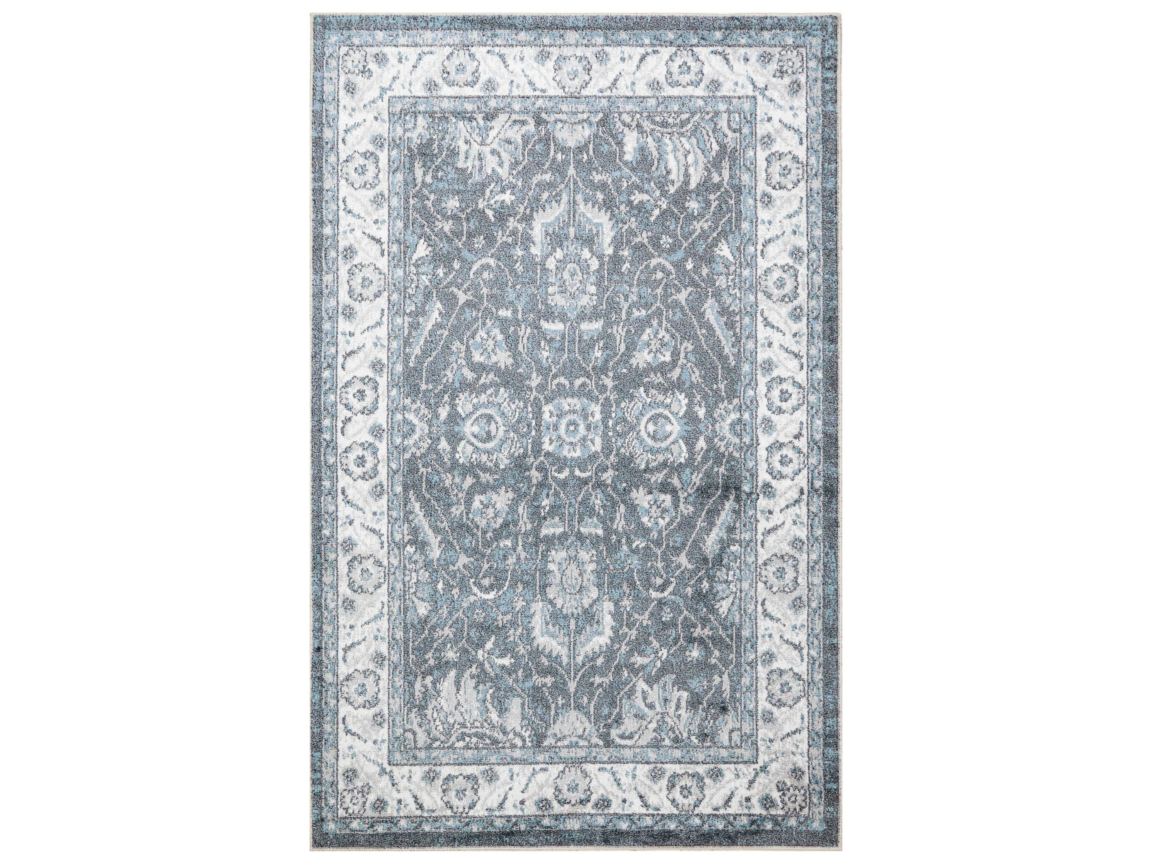 Nourison Astra Machine Washable Bordered Area Rug
