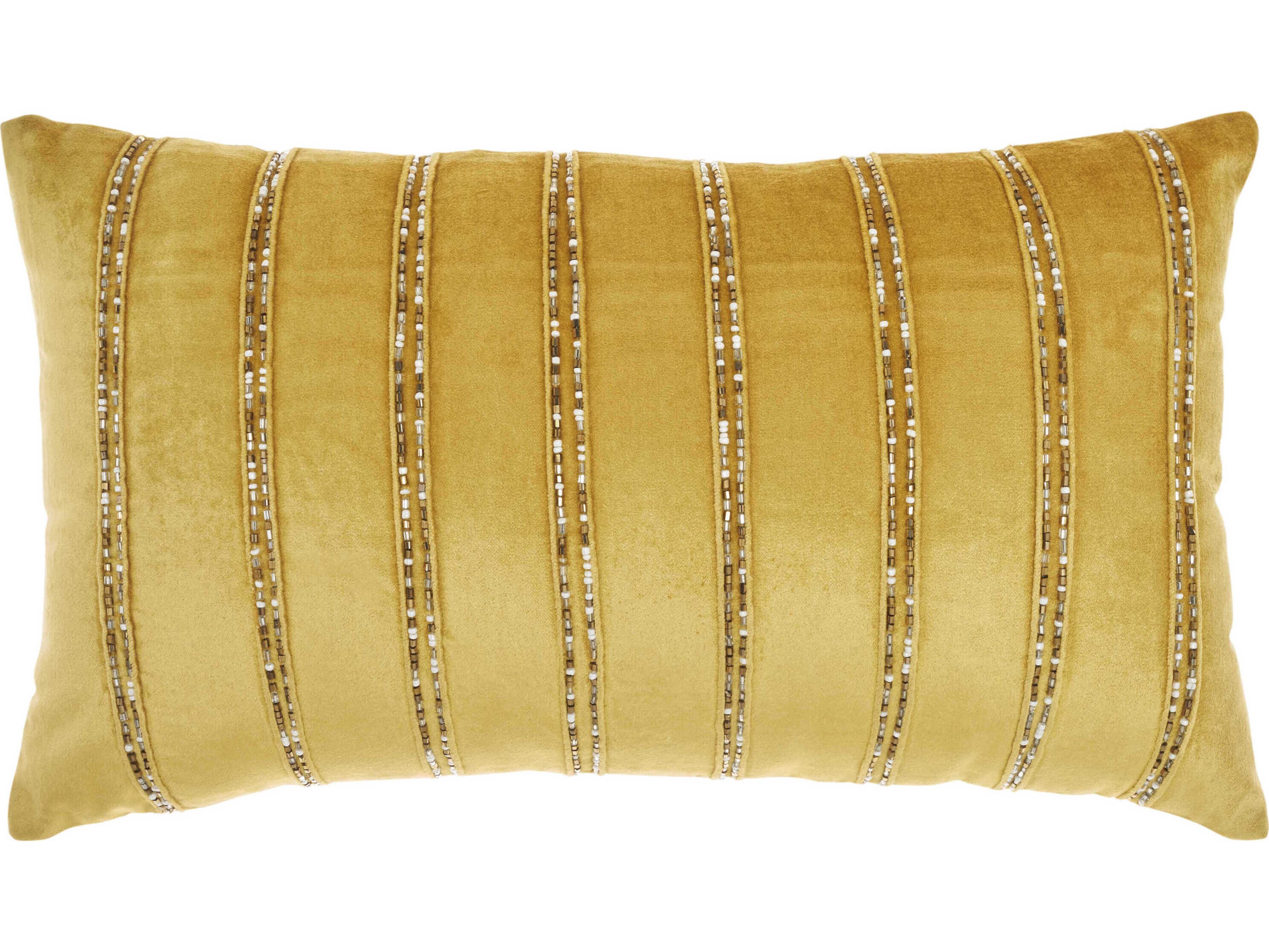 Nourison Sofia Gold Pillow
