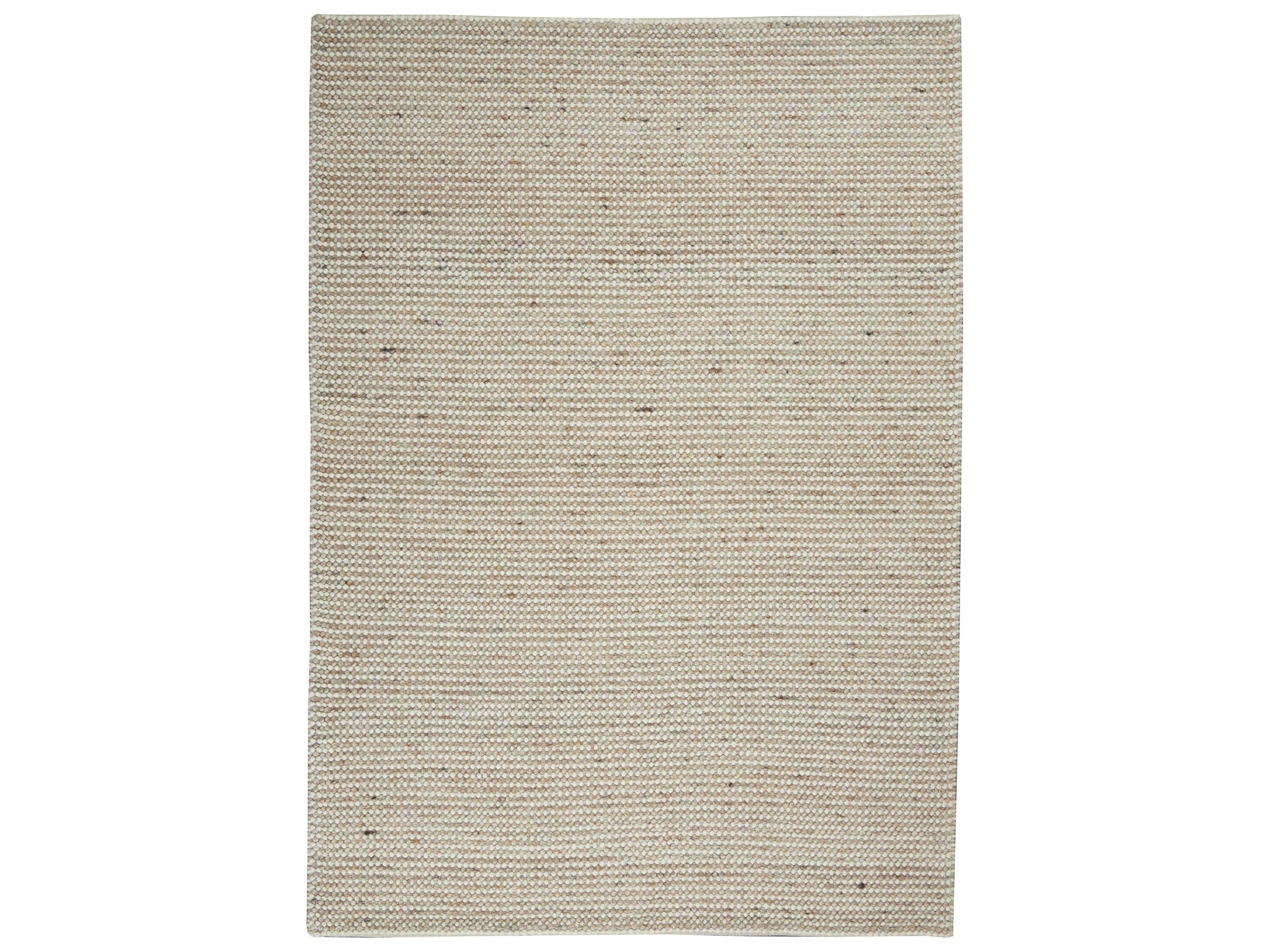 Textured Dots Rectangular Area Rug