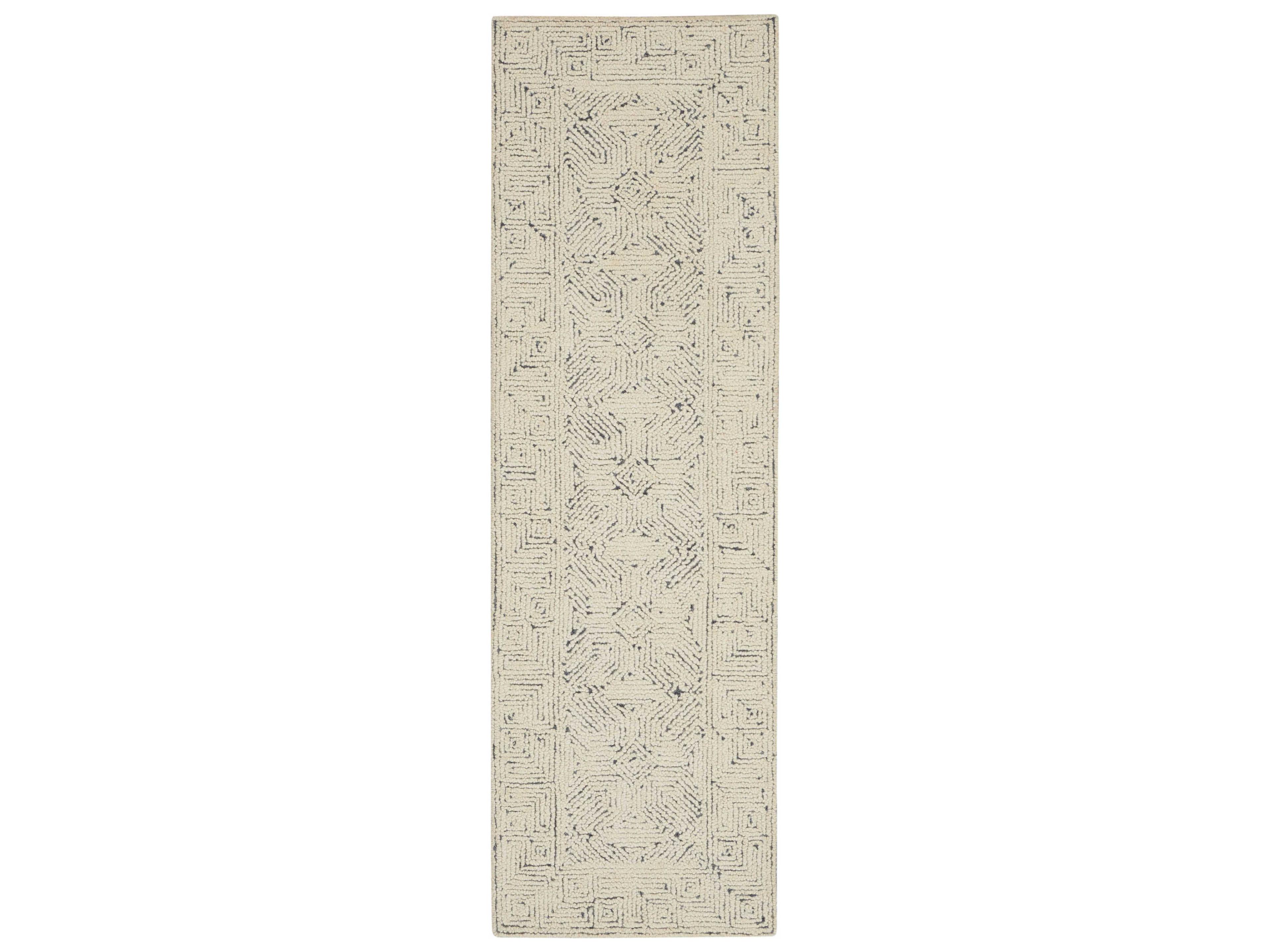 Nourison Colorado Bordered Runner Area Rug