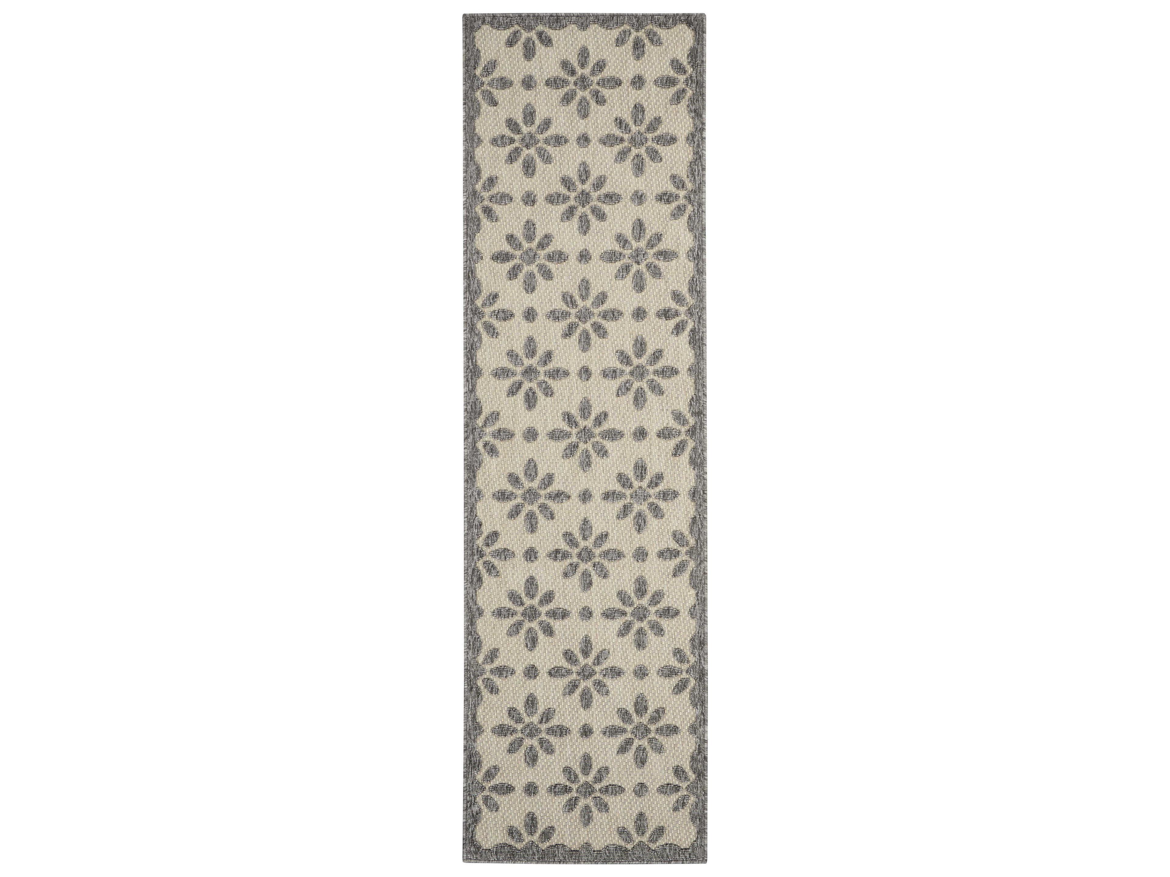 Cozumel Bordered Runner Area Rug