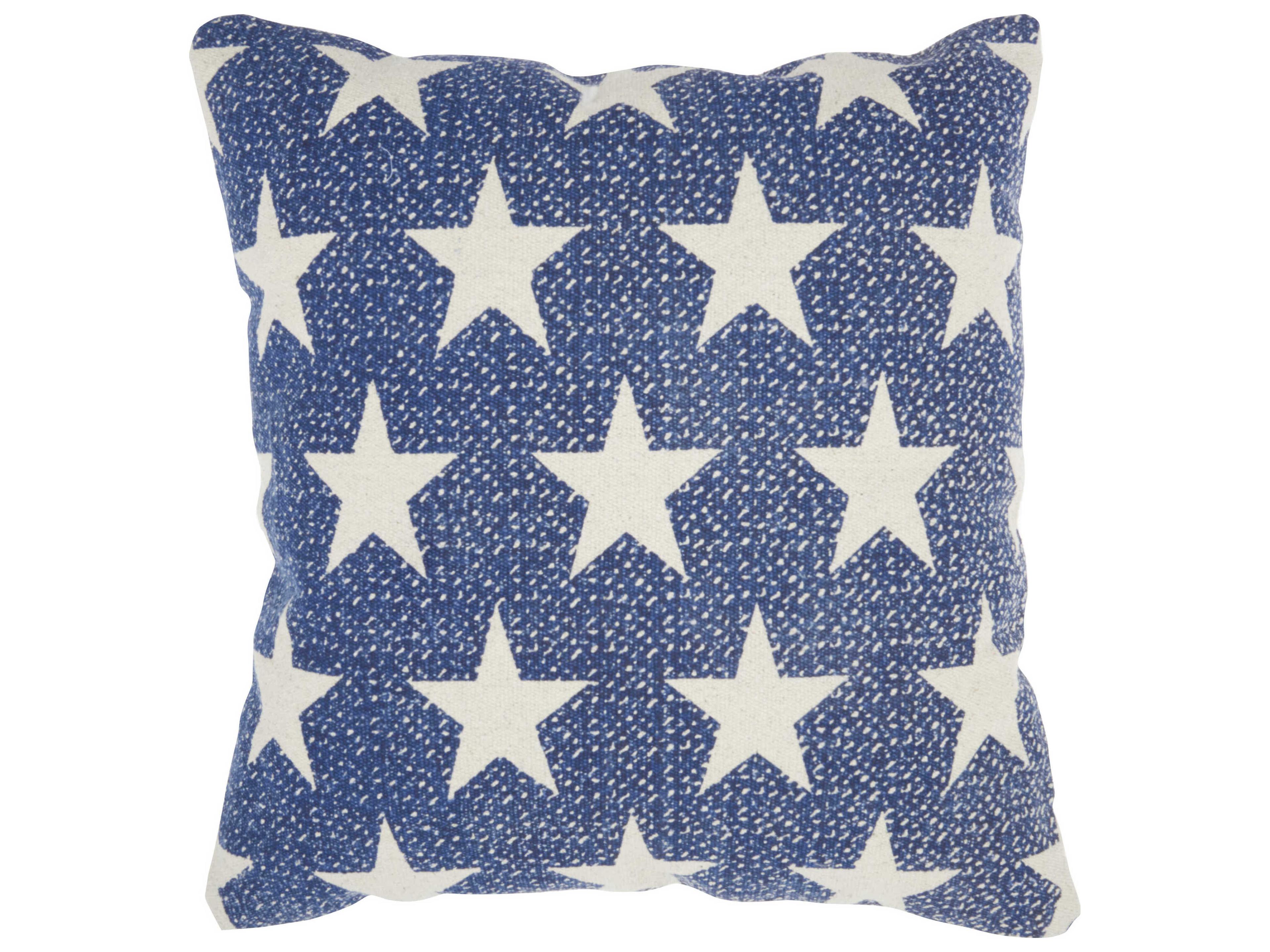 Nourison Life Styles Navy 20" x 20" Pillow