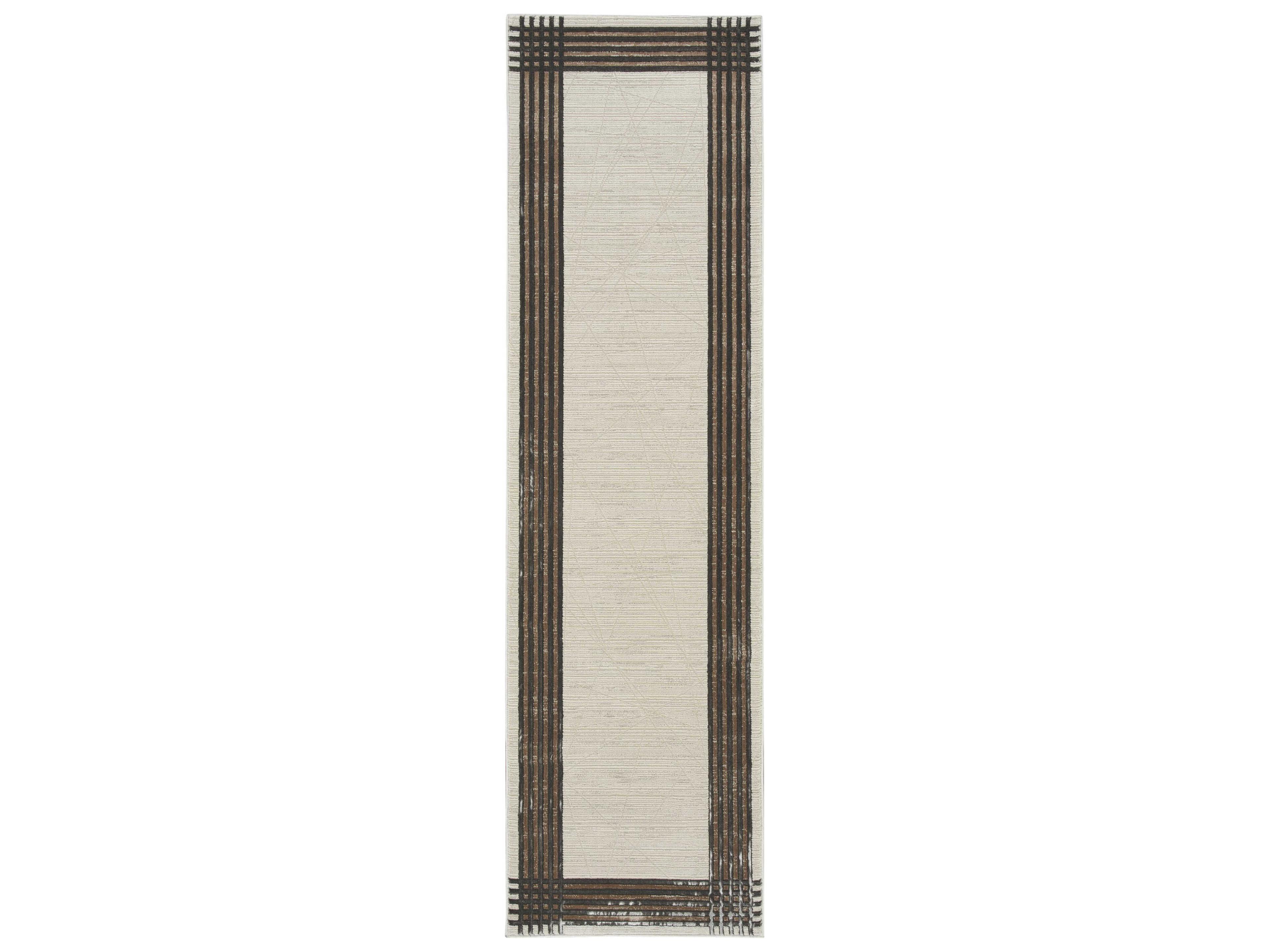 Nourison Desire Bordered Runner Area Rug