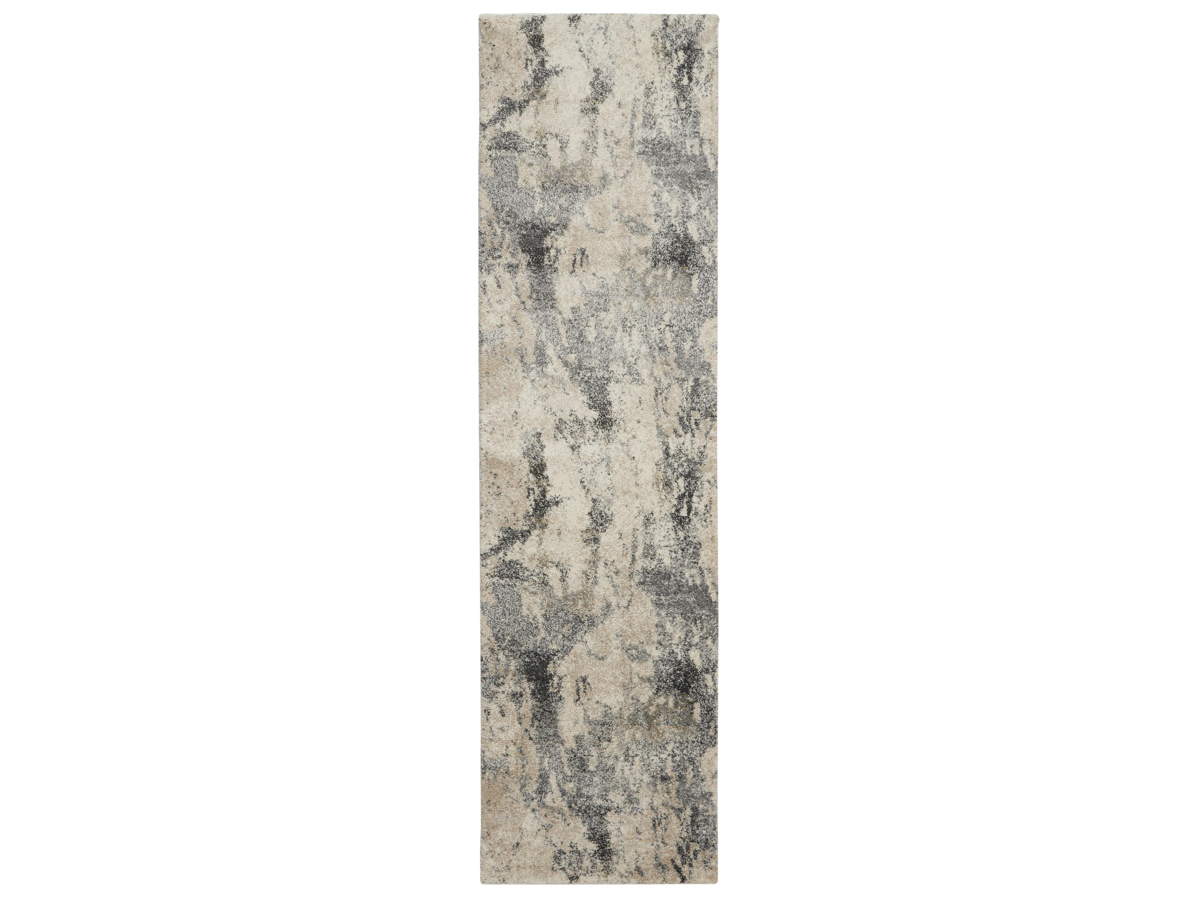 Nourison Fusion Abstract Runner Area Rug
