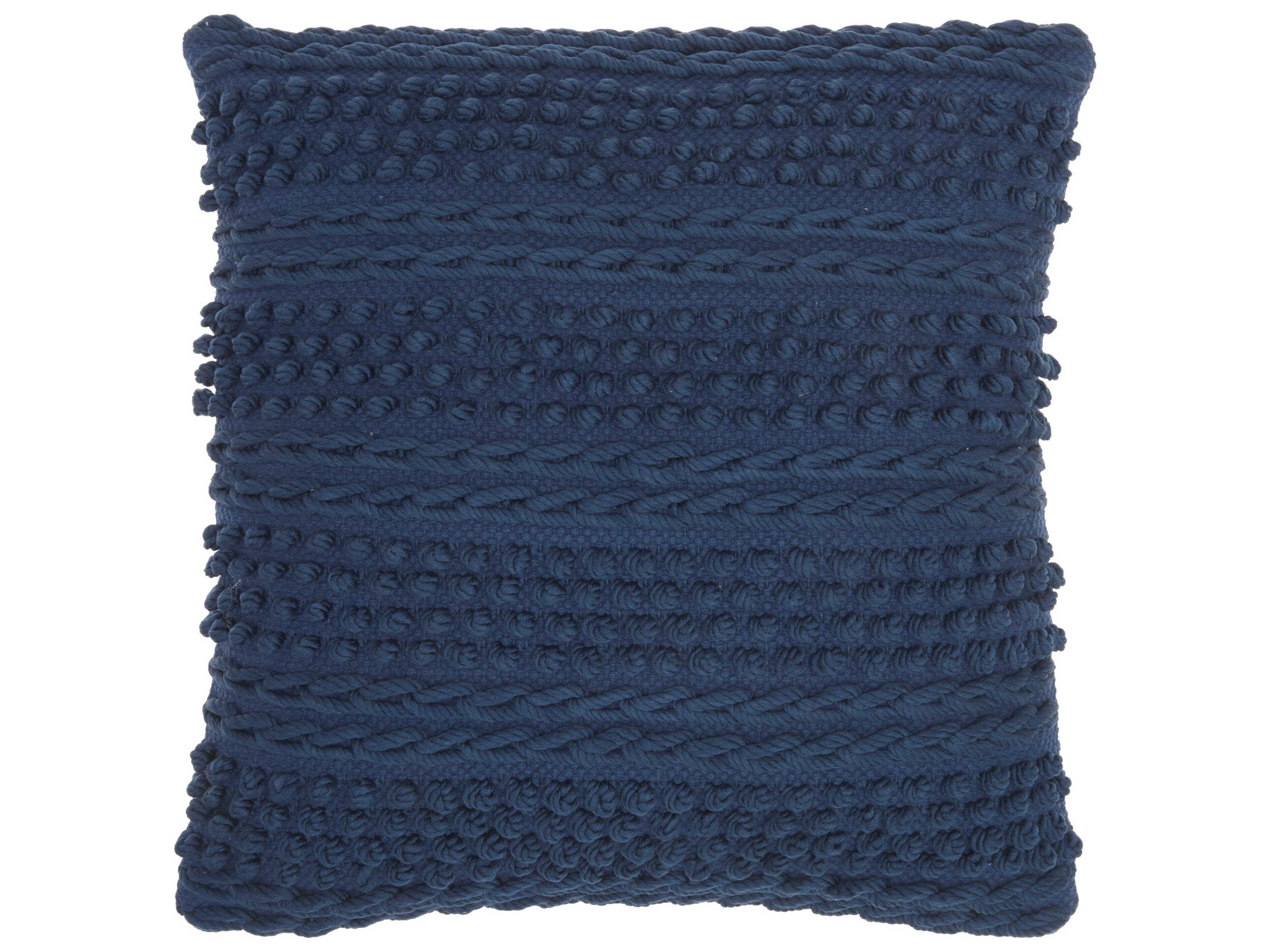 Nourison Life Styles Navy 18" x 18" Pillow