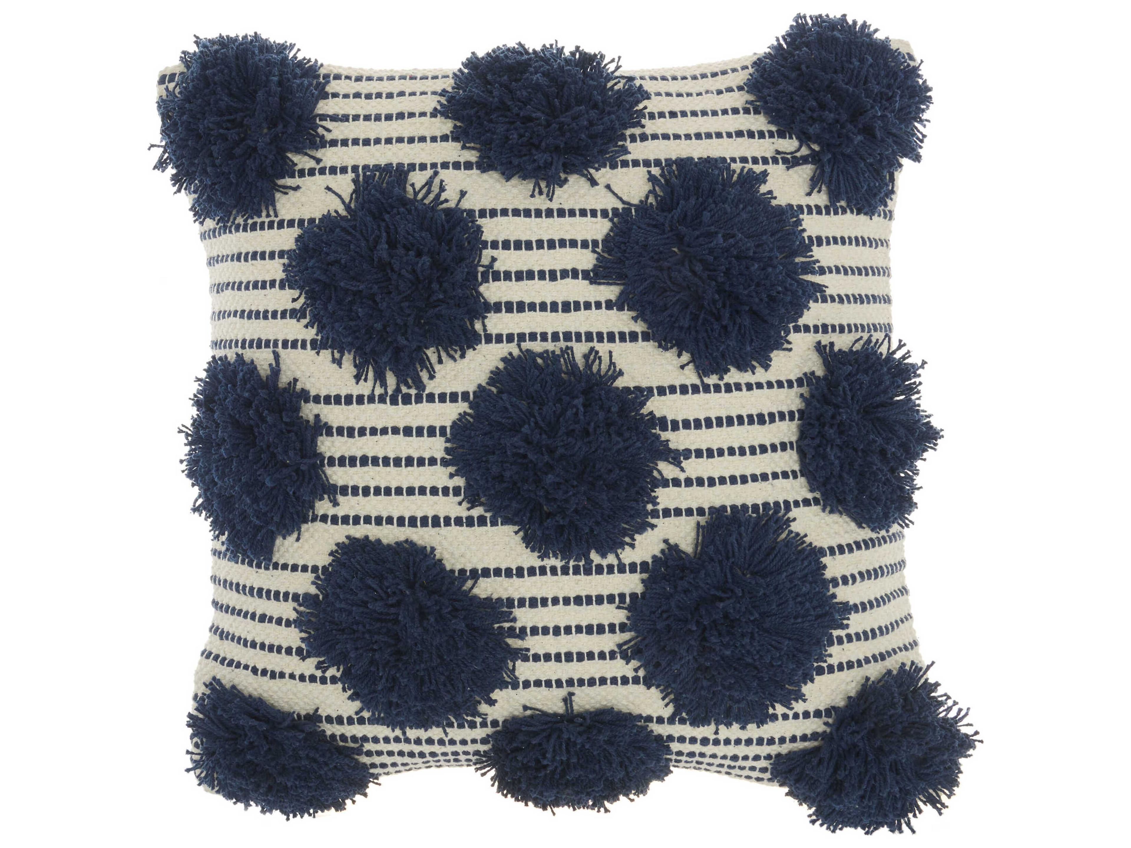 Nourison Life Styles Navy 18" x 18" Pillow