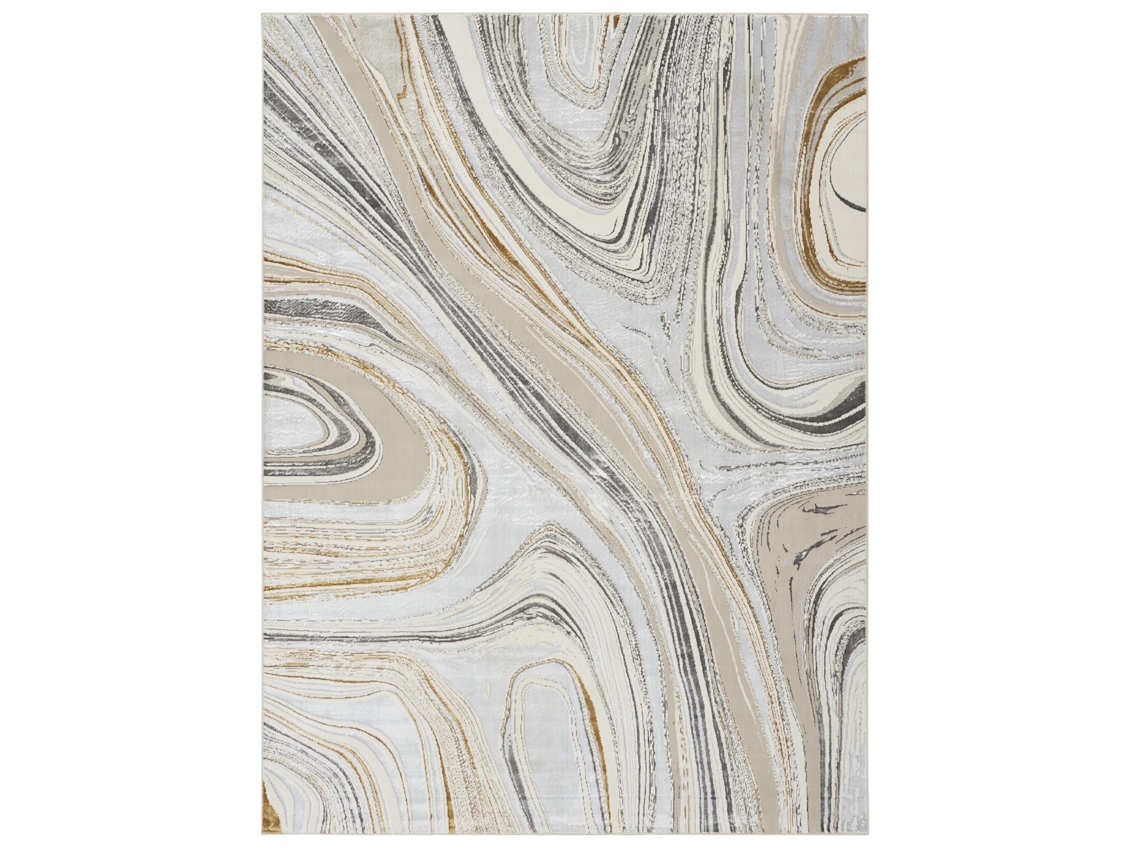 Nourison Glitz Abstract Area Rug