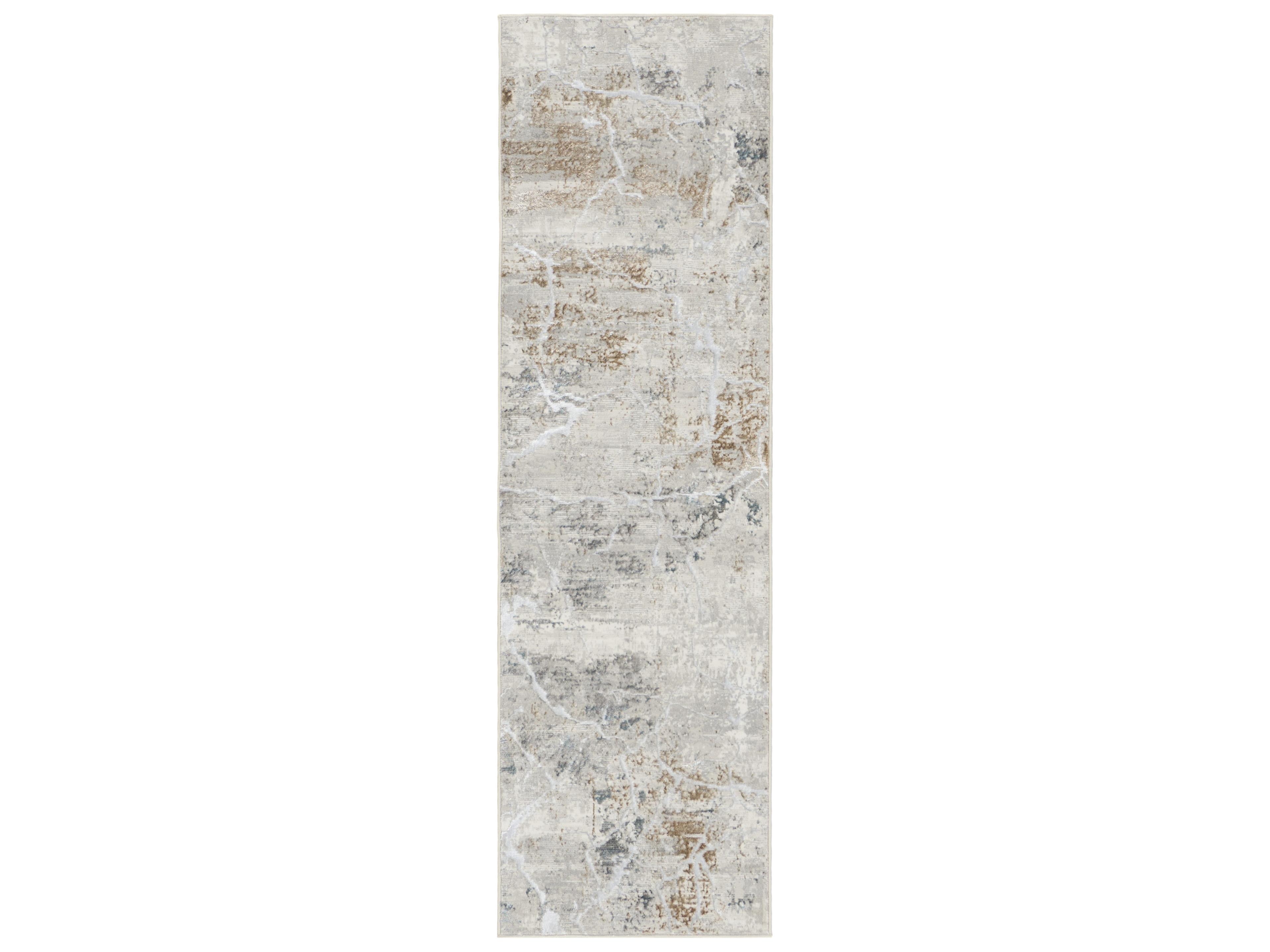 Glitz Abstract Runner Area Rug