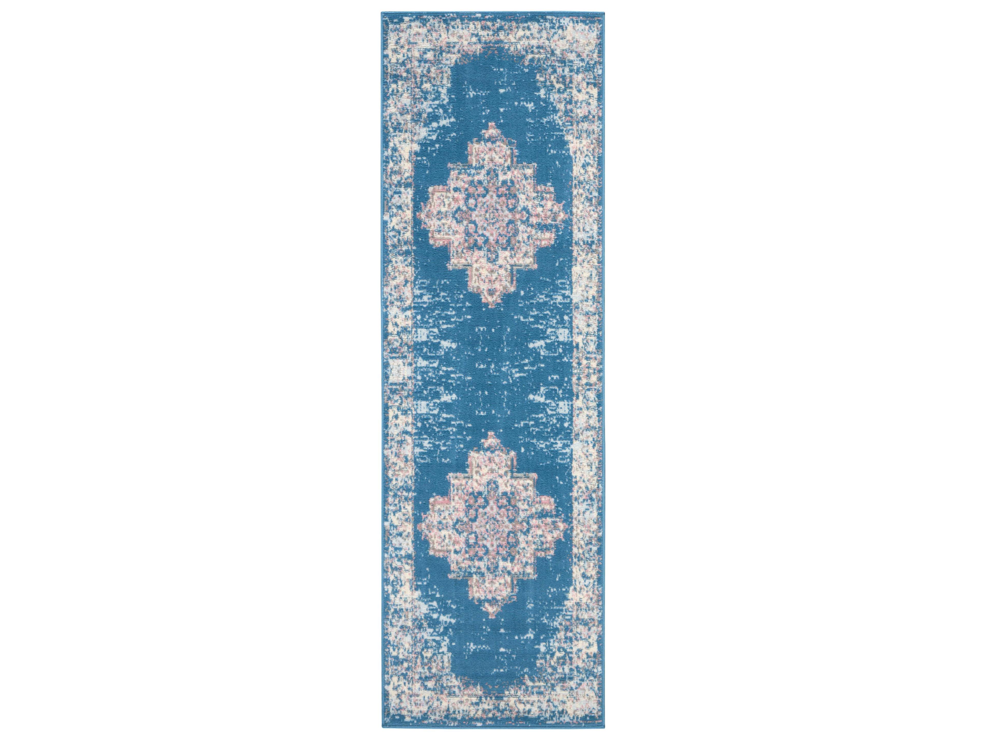 Nourison Grafix Bordered Runner Area Rug