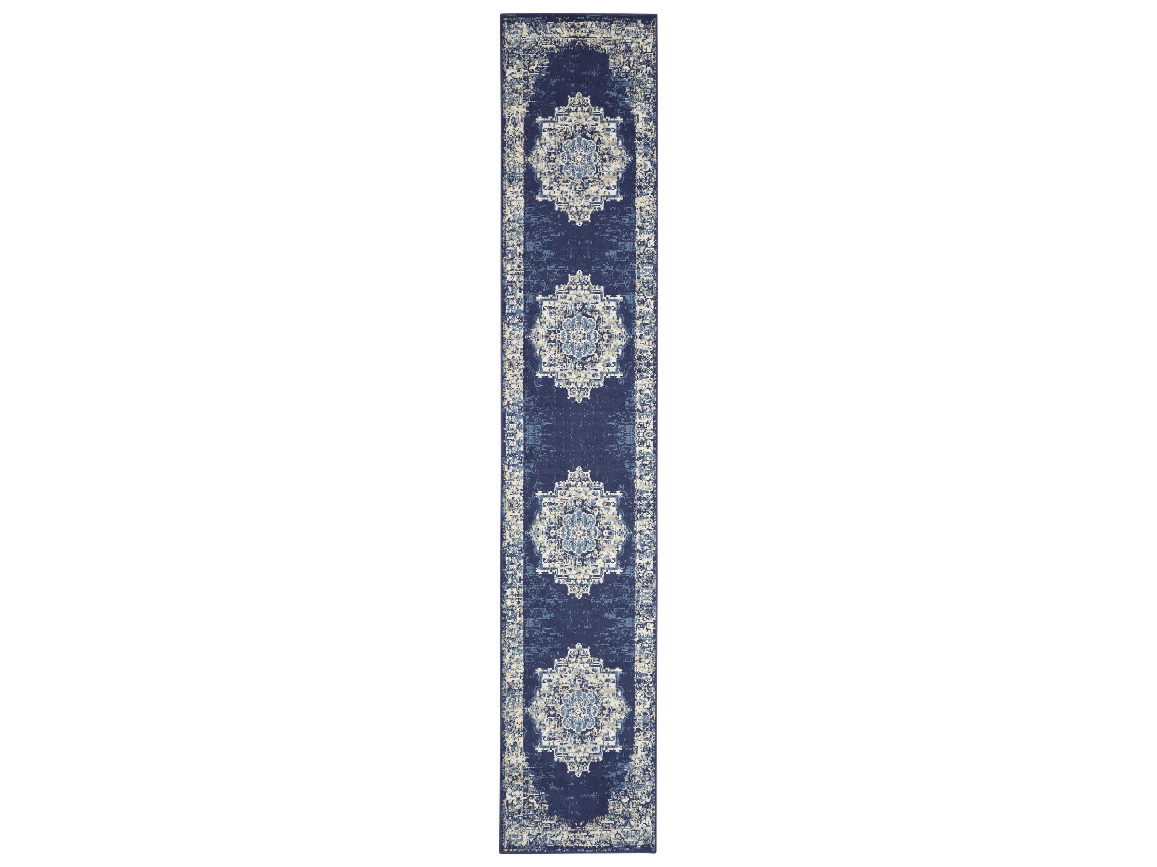 Nourison Grafix Bordered Runner Area Rug