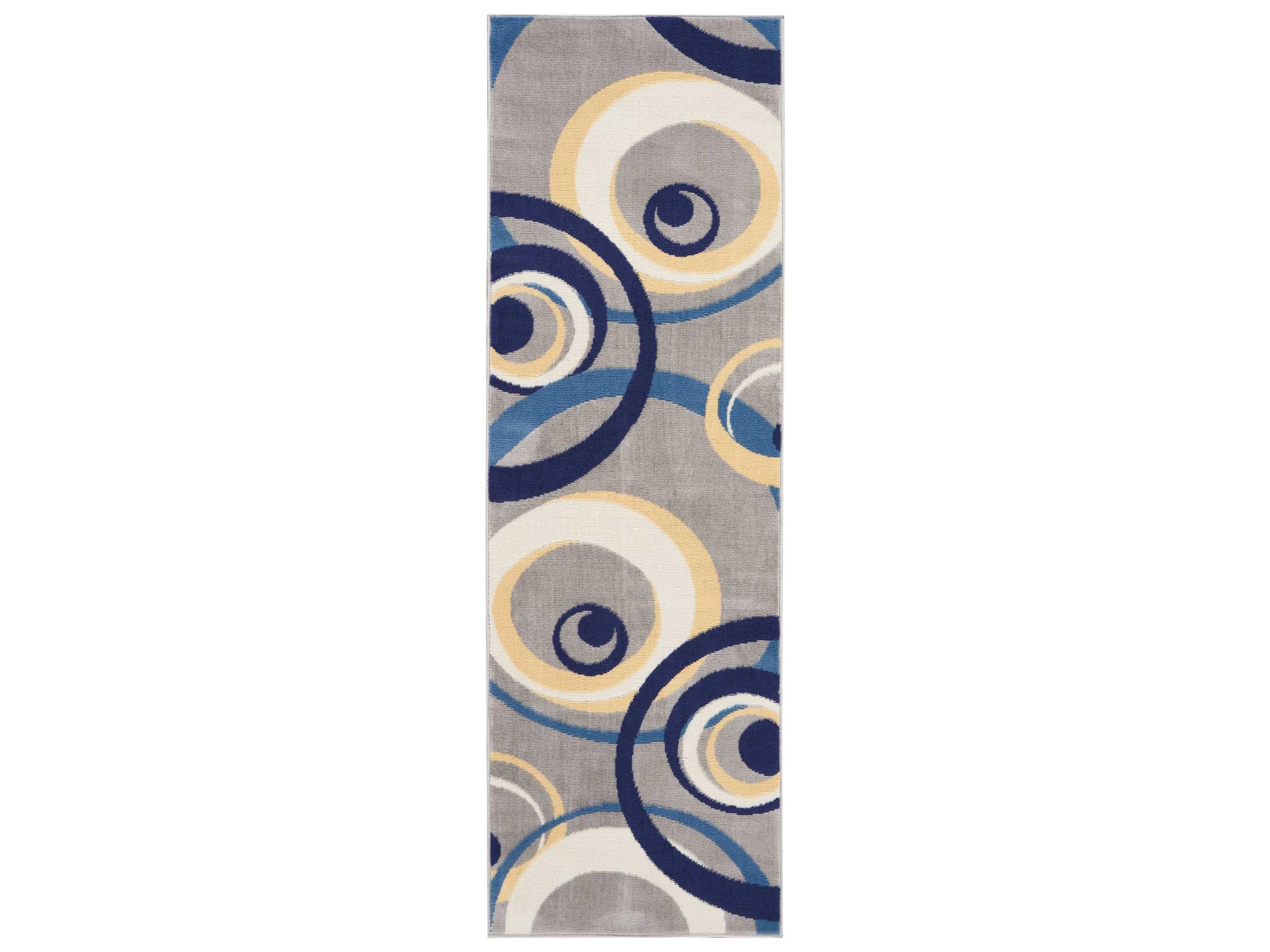 Nourison Grafix Geometric Runner Area Rug