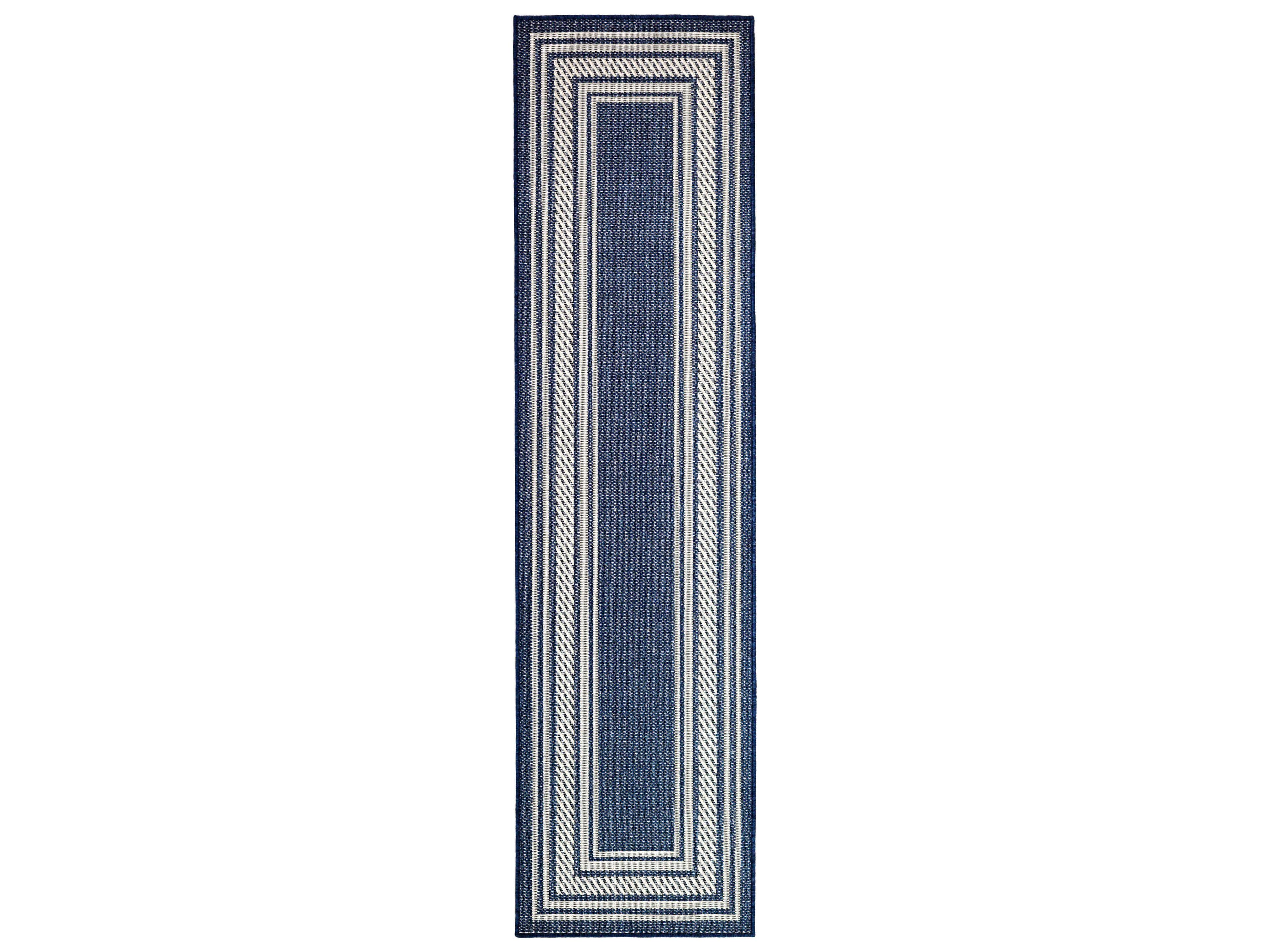 Nourison Horizon Bordered Runner Area Rug