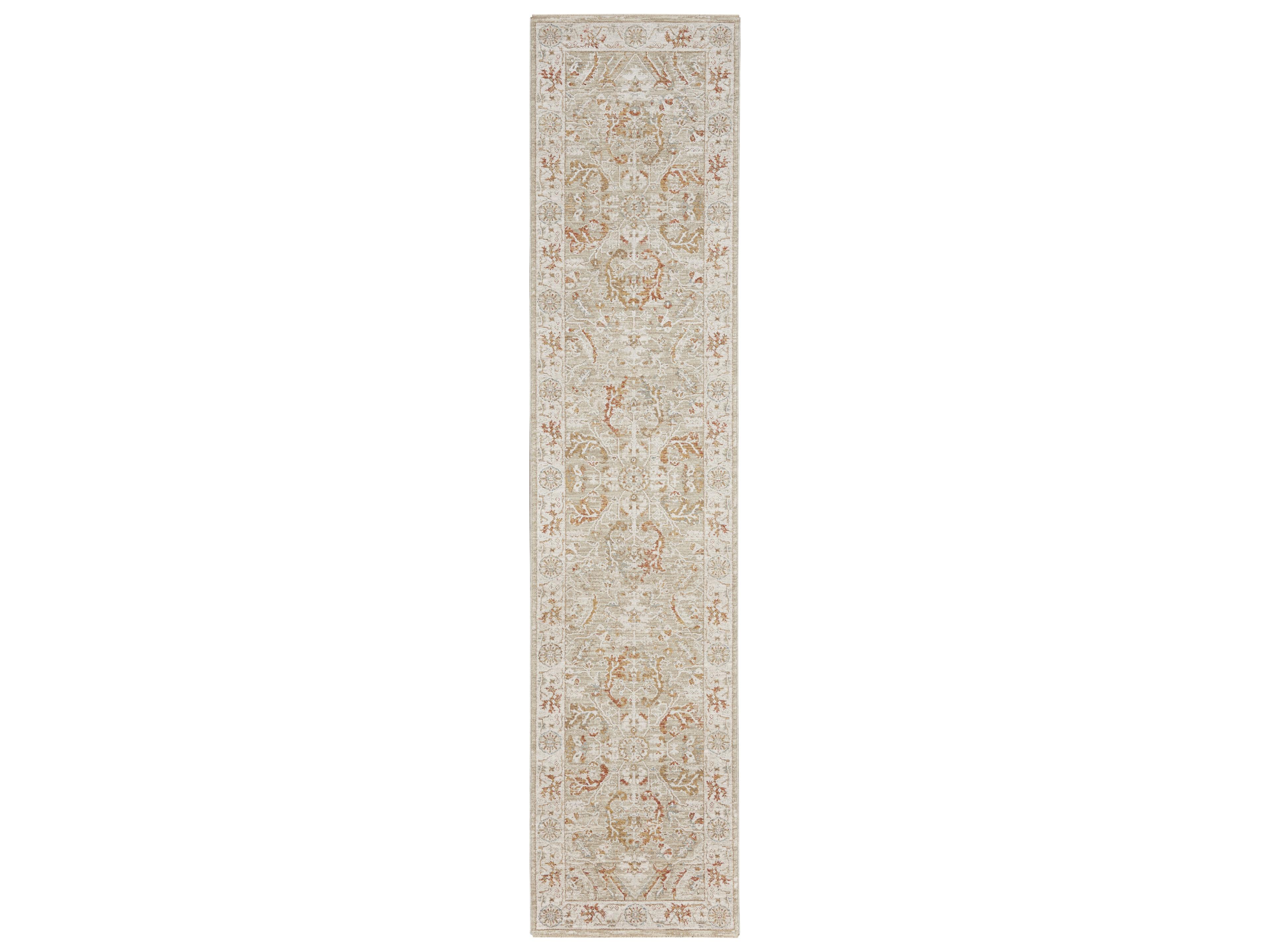Nourison Infinite Bordered Runner Area Rug