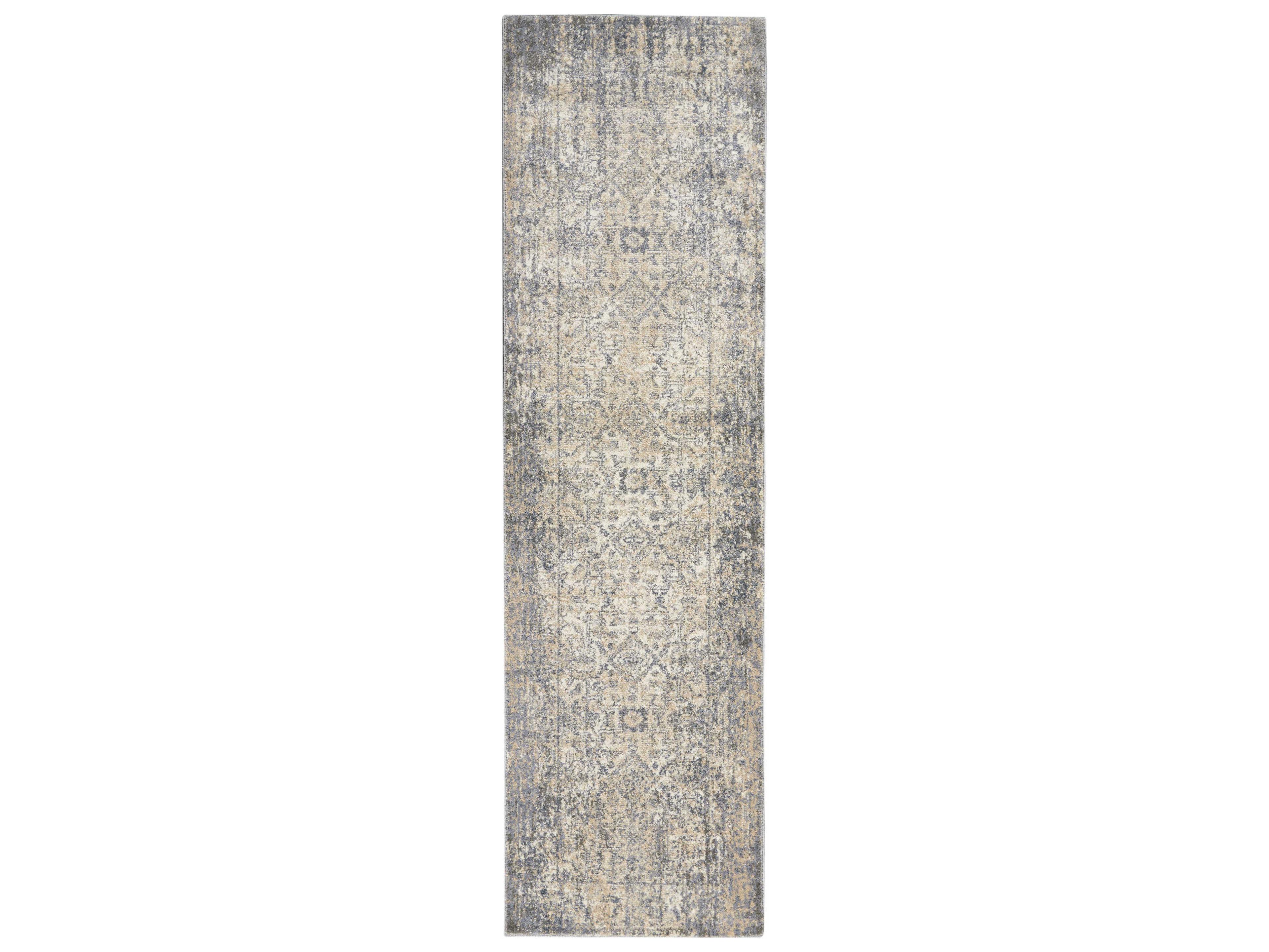 Nourison Moroccan Celebration Bordered Runner Area Rug