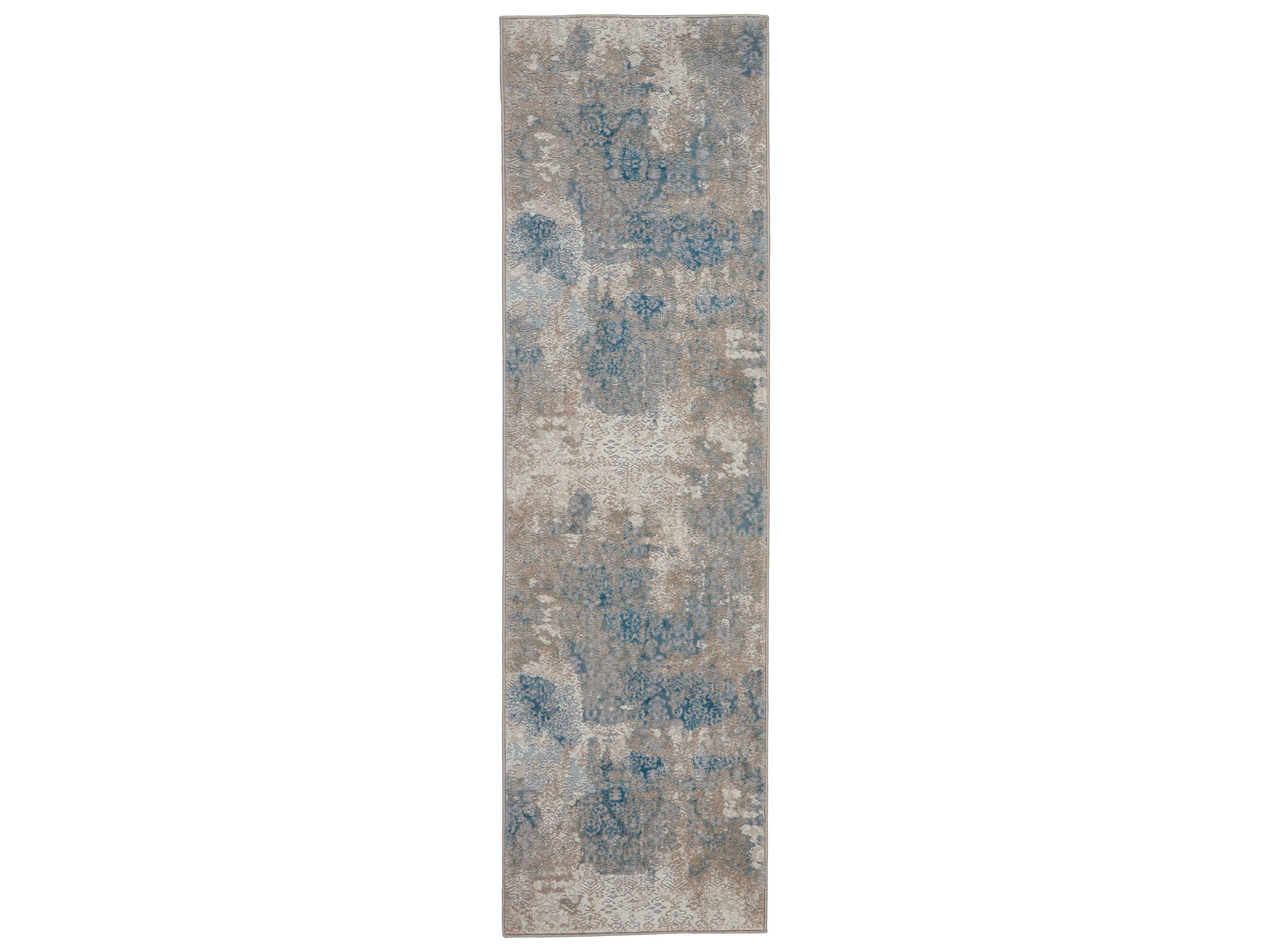 Nourison Karma Abstract Runner Area Rug
