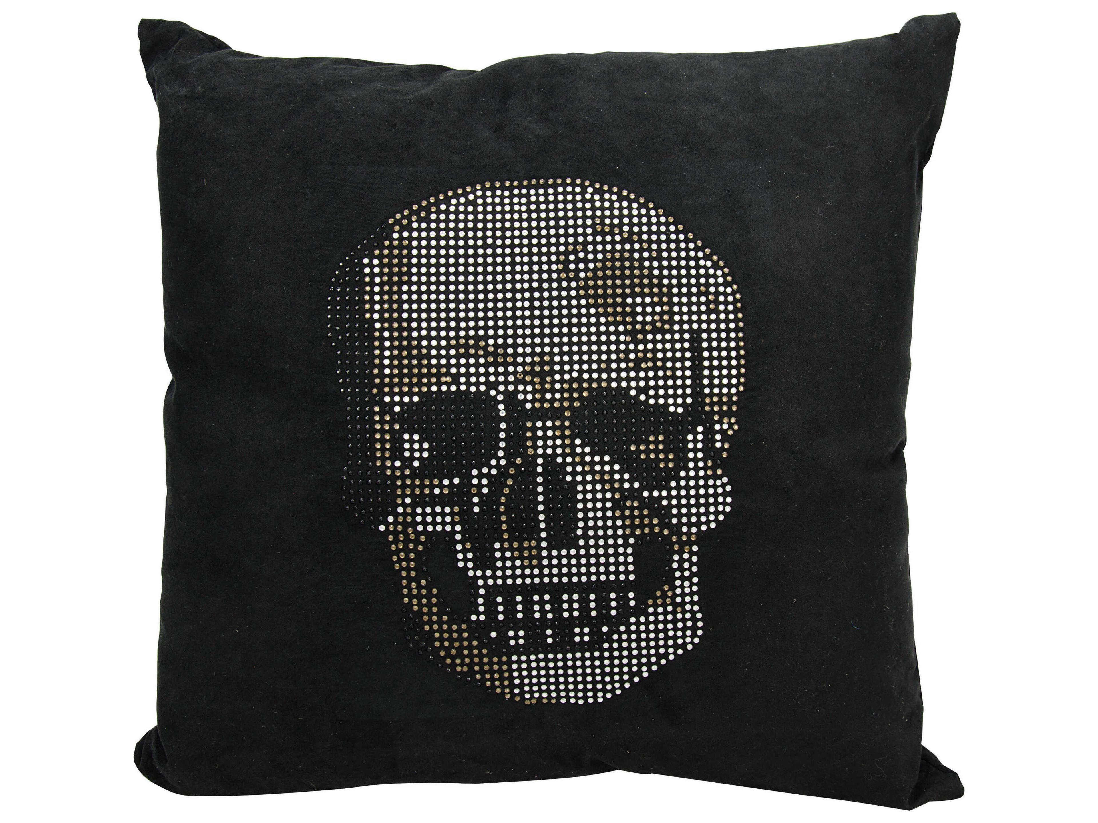 Nourison Luminescence Black 18" x 18" Pillow