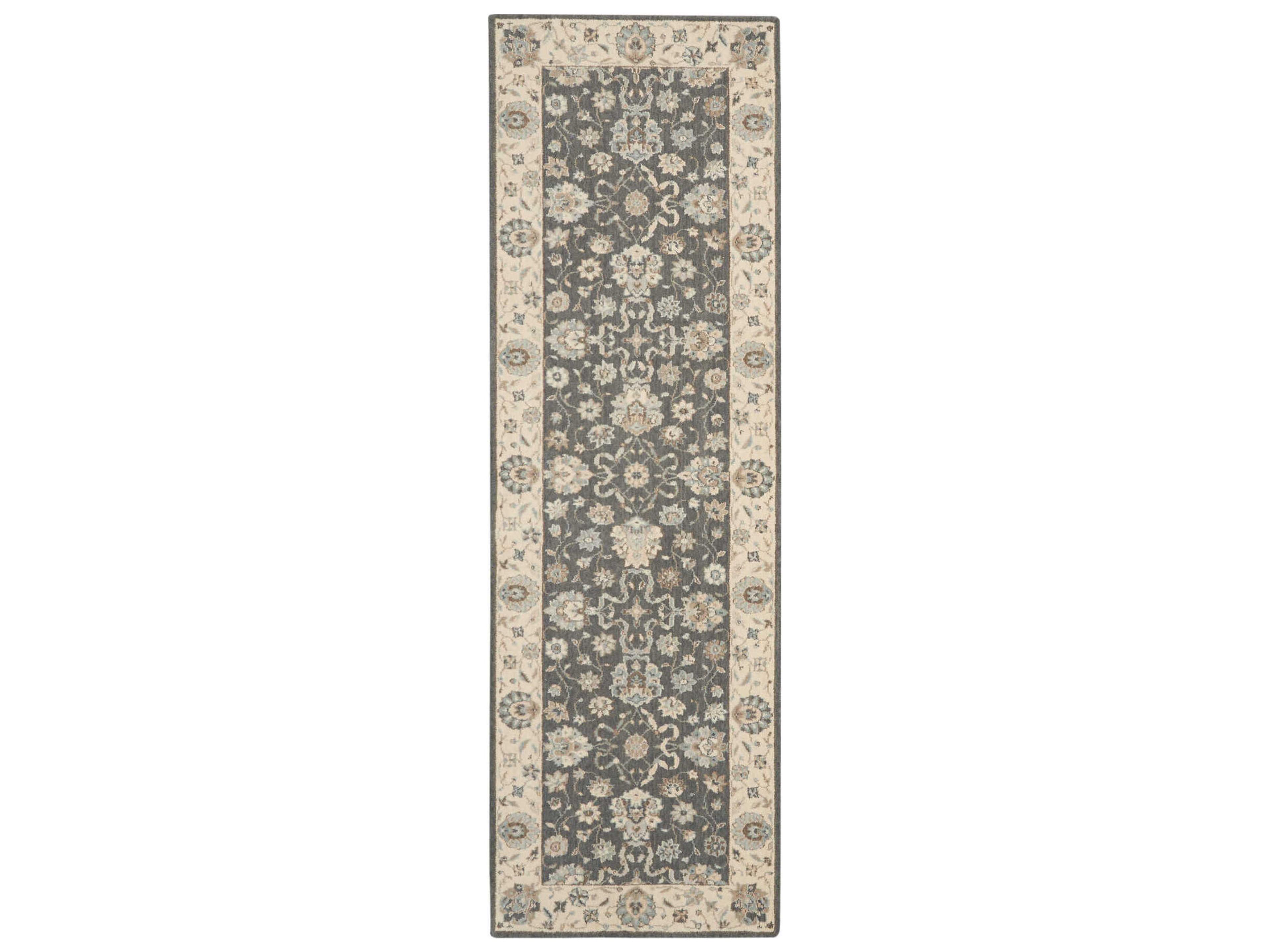 Nourison Living Treasures Bordered Runner Area Rug