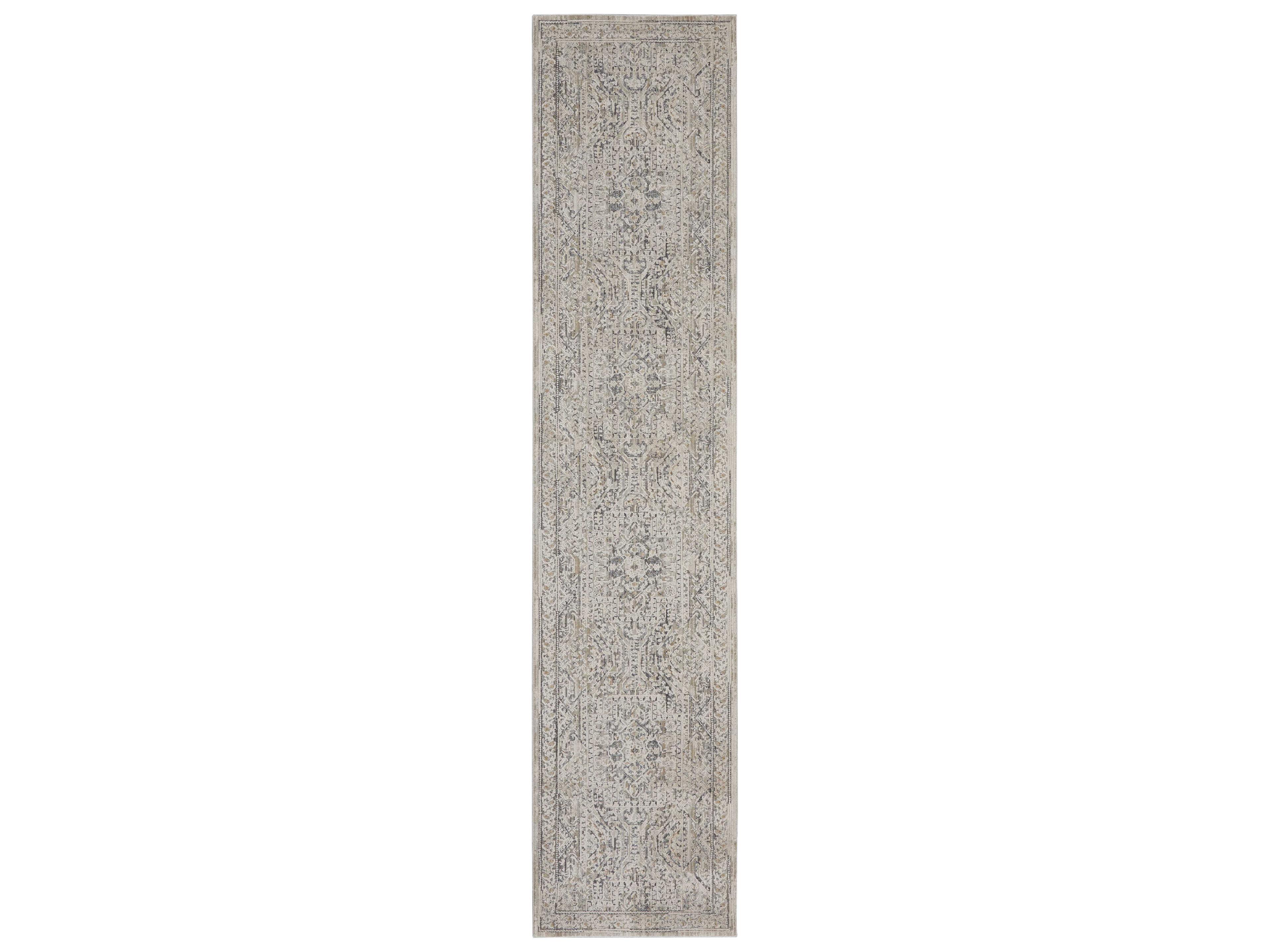 Nourison Lynx Bordered Runner Area Rug